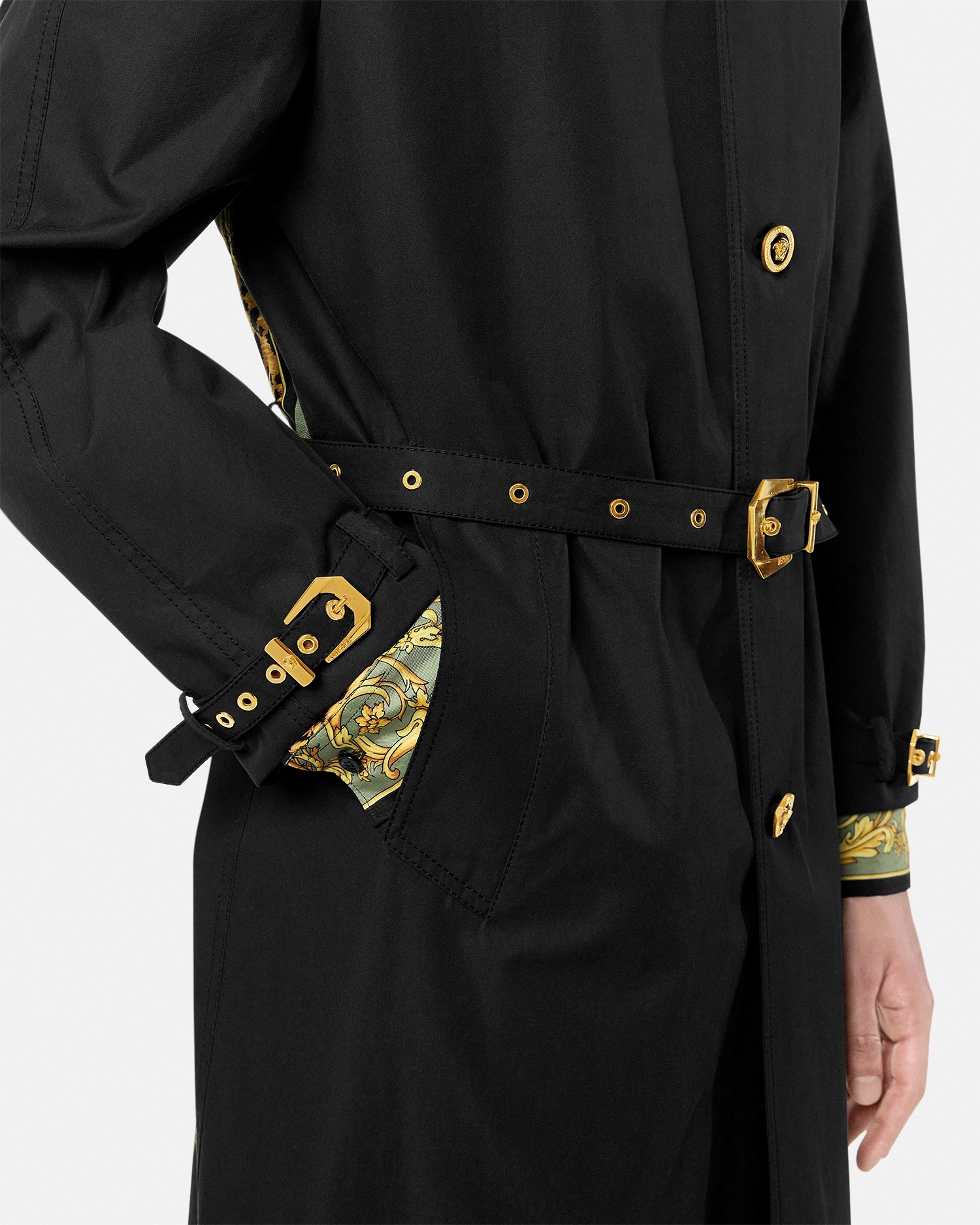 Wild Cats Gabardine Trench Coat