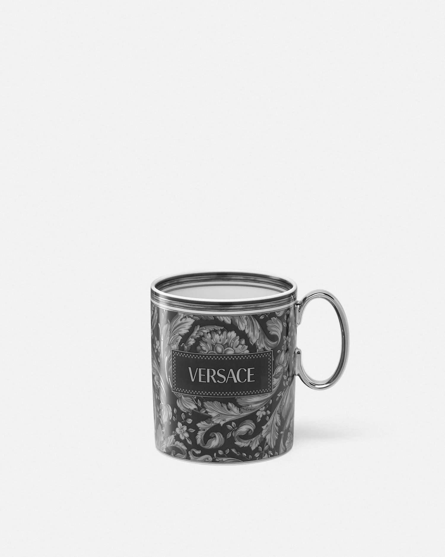 Versace Barocco Mug In Animal Print