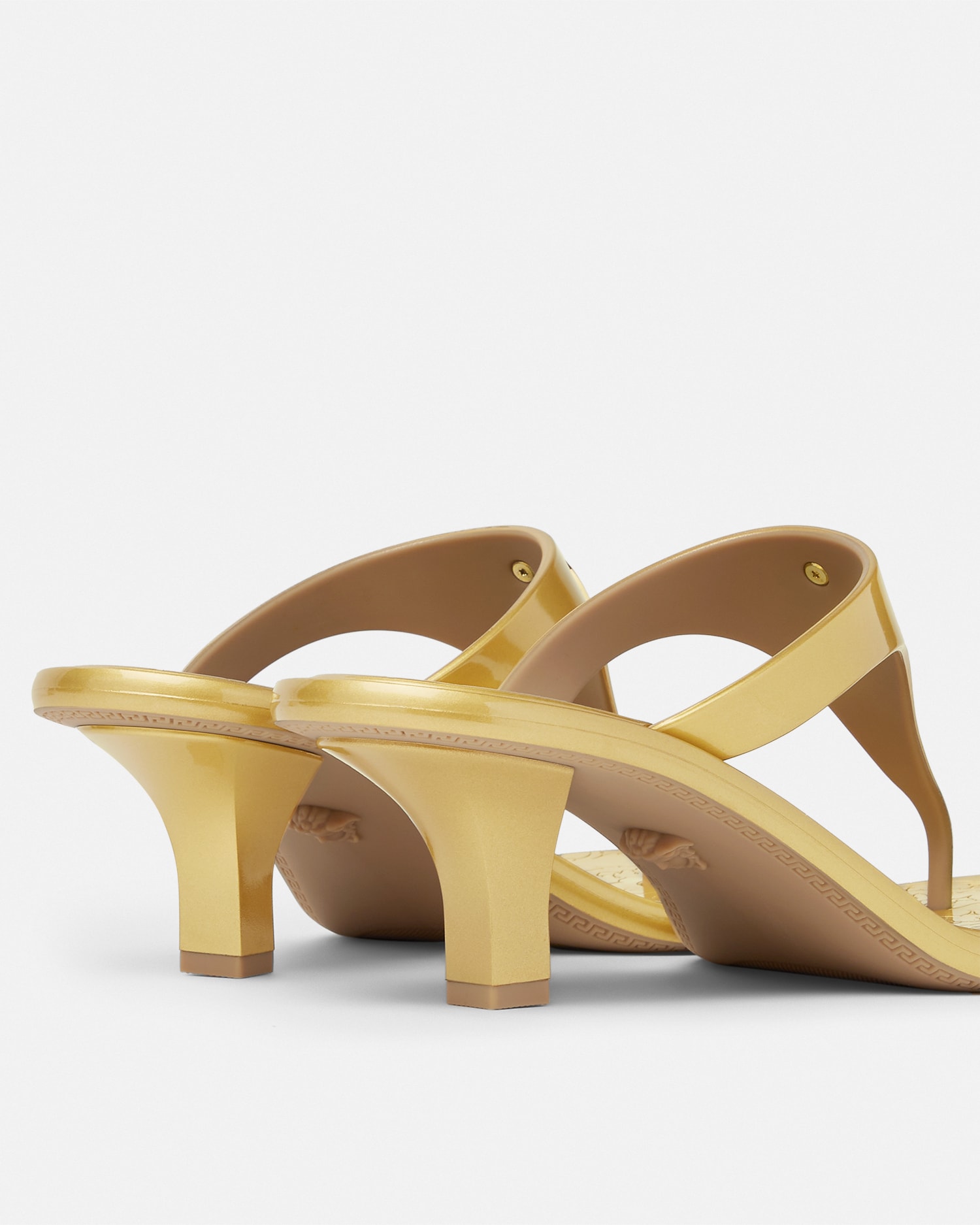 Alia Metallic Thong Sandals 55 mm