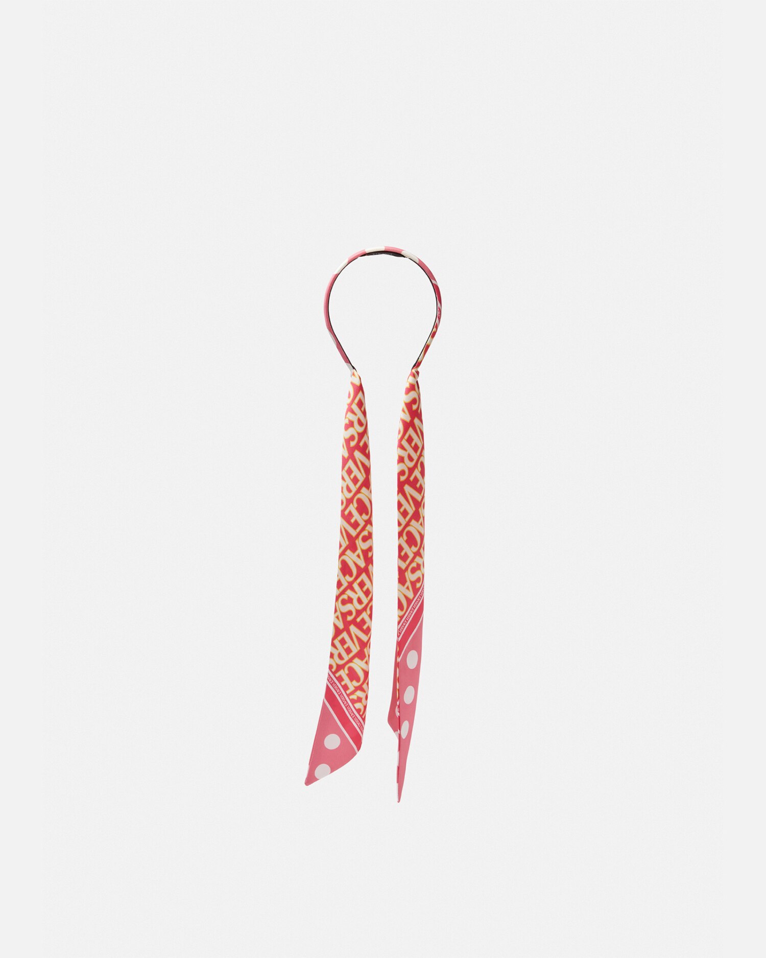 Versace Allover Headband In Print