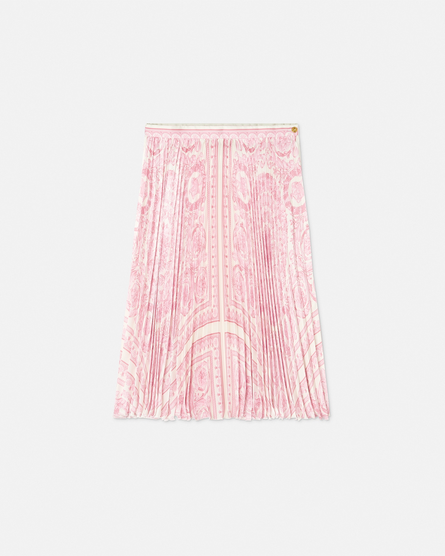 Versace Jupe Mi-longue Plissée Barocco Foulard Kids