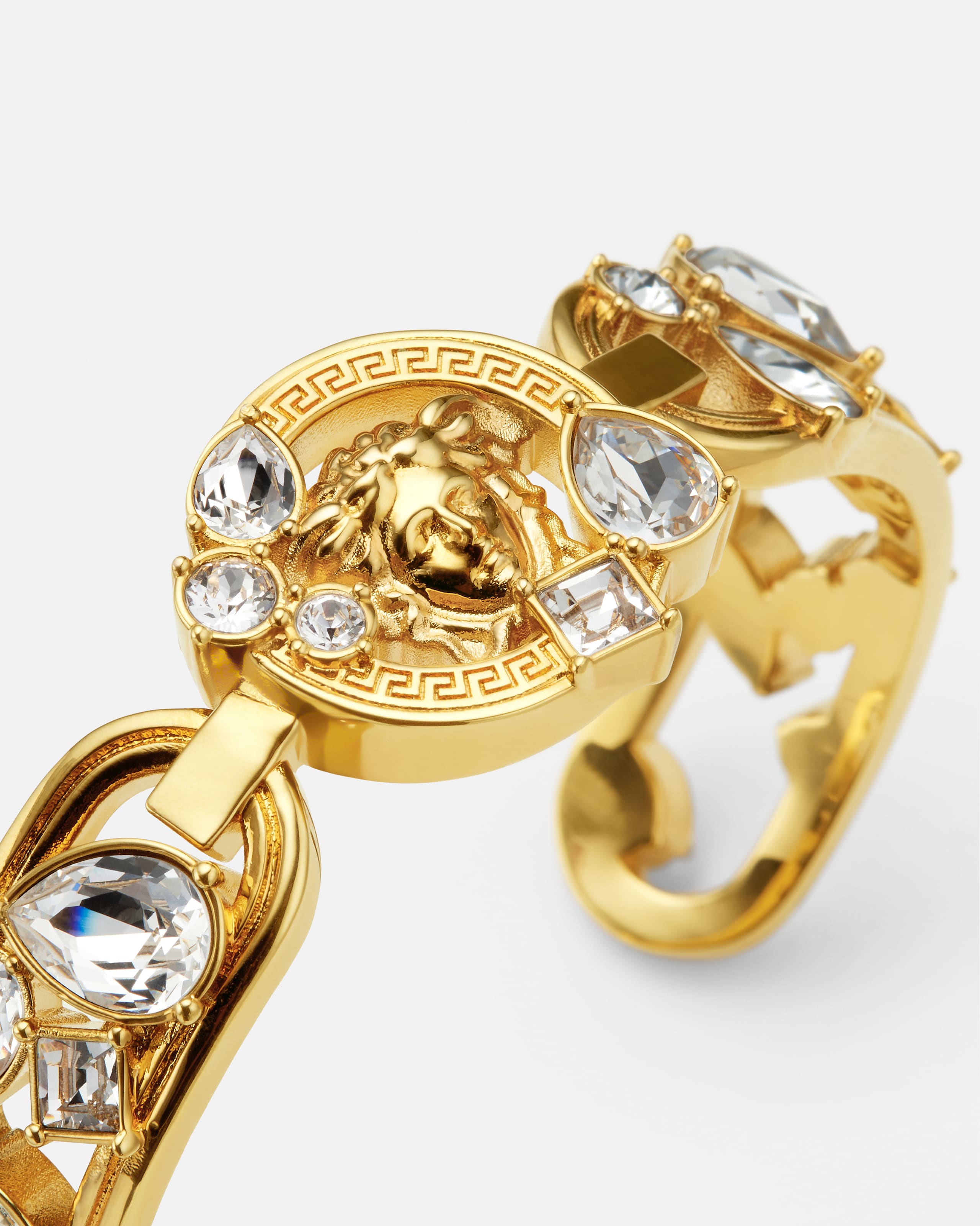 Medusa '95 Crystal Cuff Bracelet