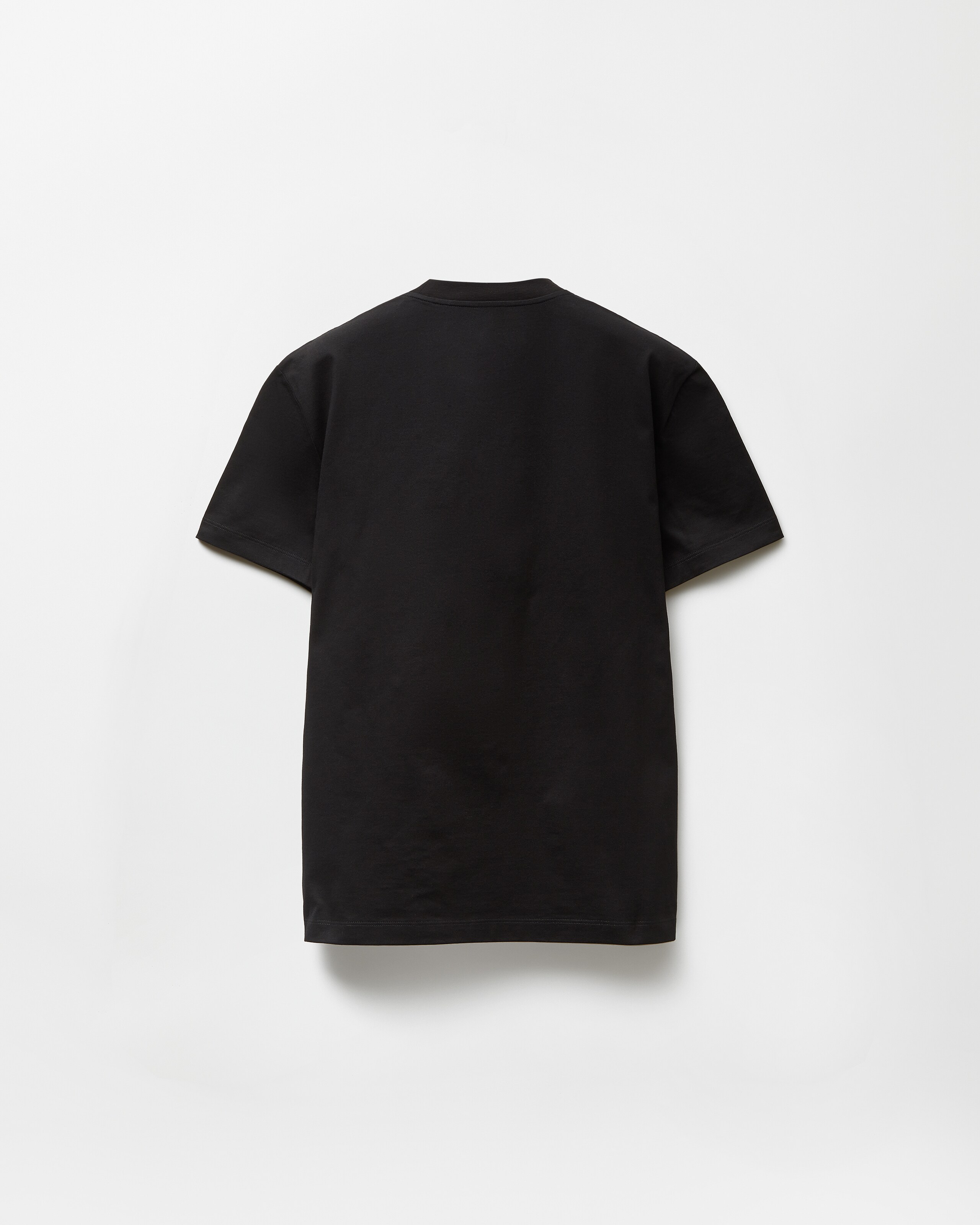 Printed Cotton-Jersey T-Shirt Black | VERSACE ZA