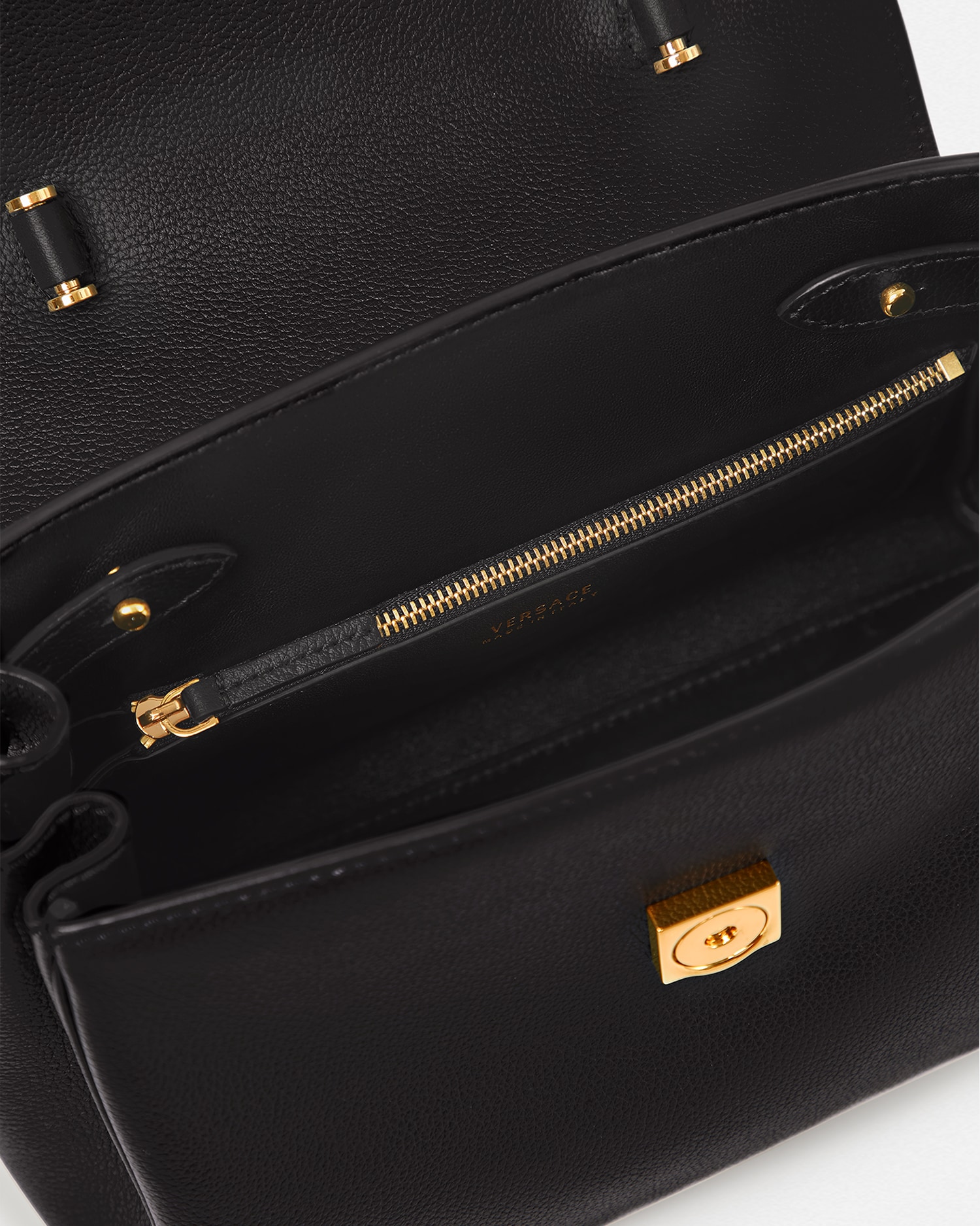 La Medusa Leather Top-Handle