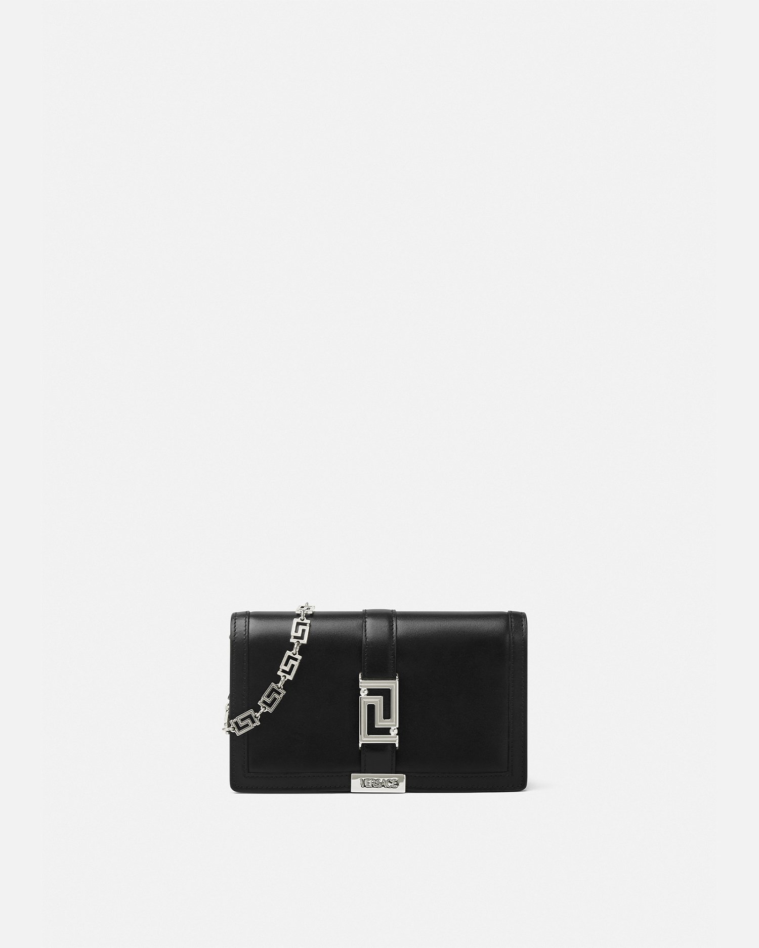 Versace Greca Goddess Mini Bag In Black