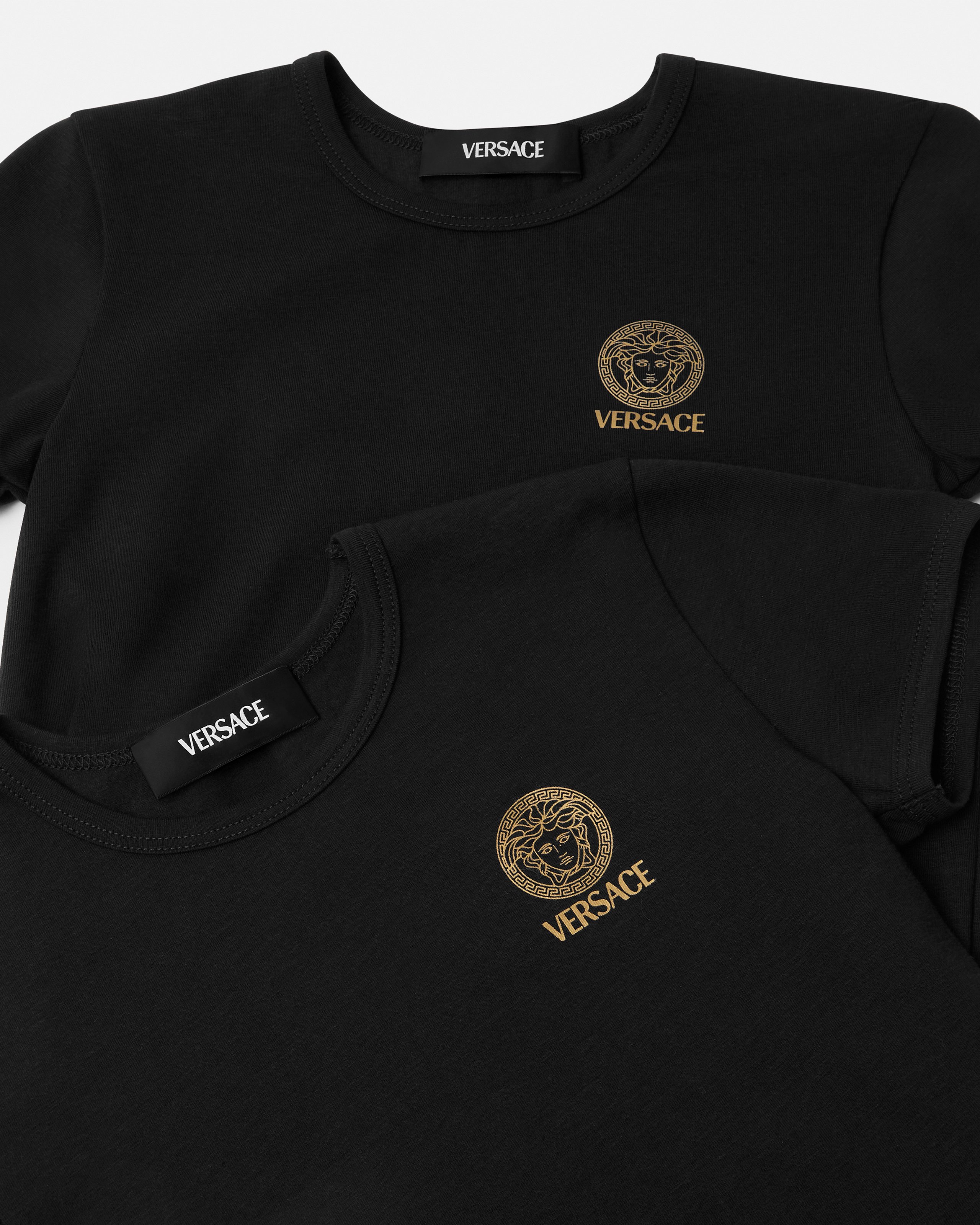 Kids Printed Cotton-Jersey Undershirt 2-Pack