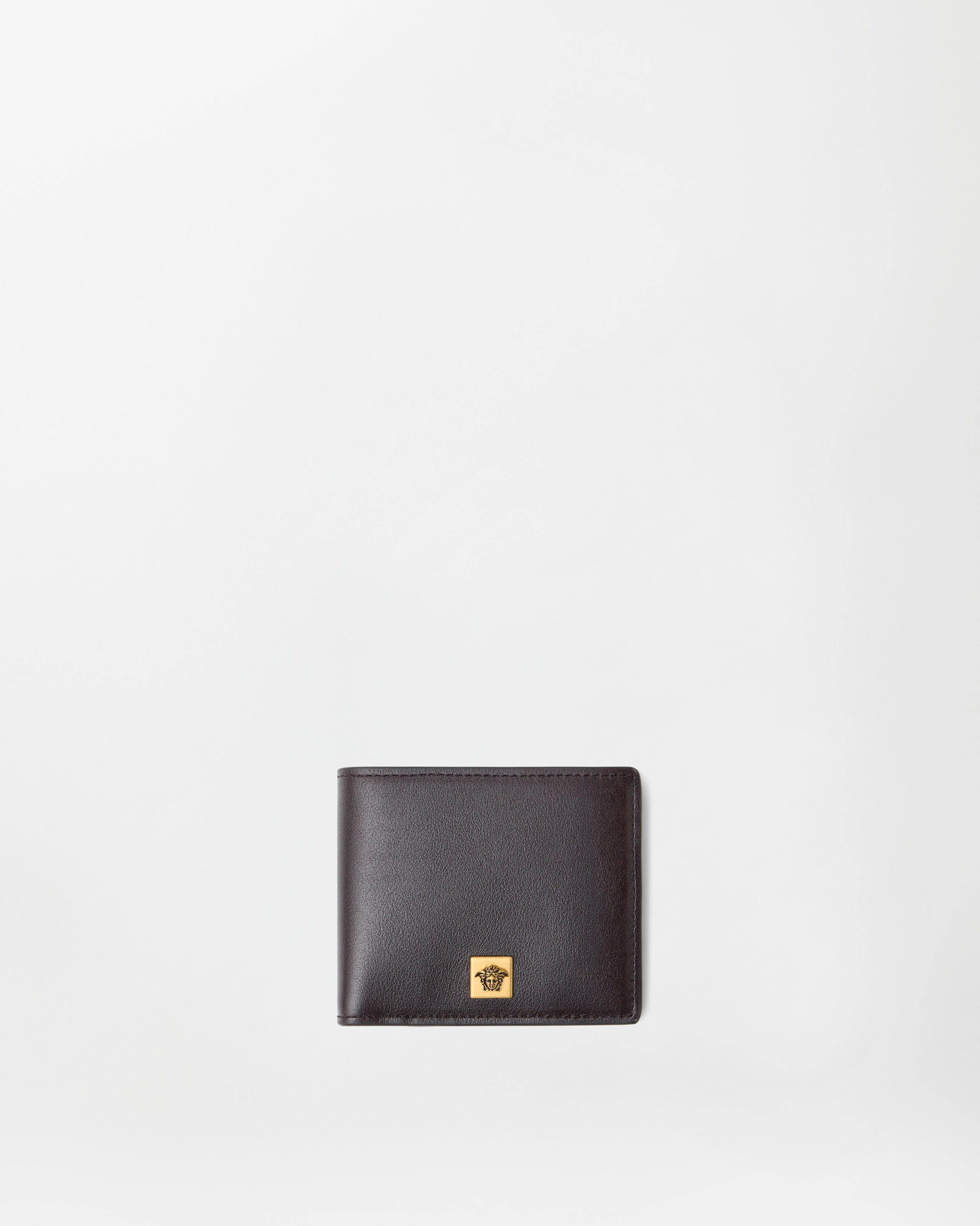 Versace Severine Portefeuille En Cuir In Brun