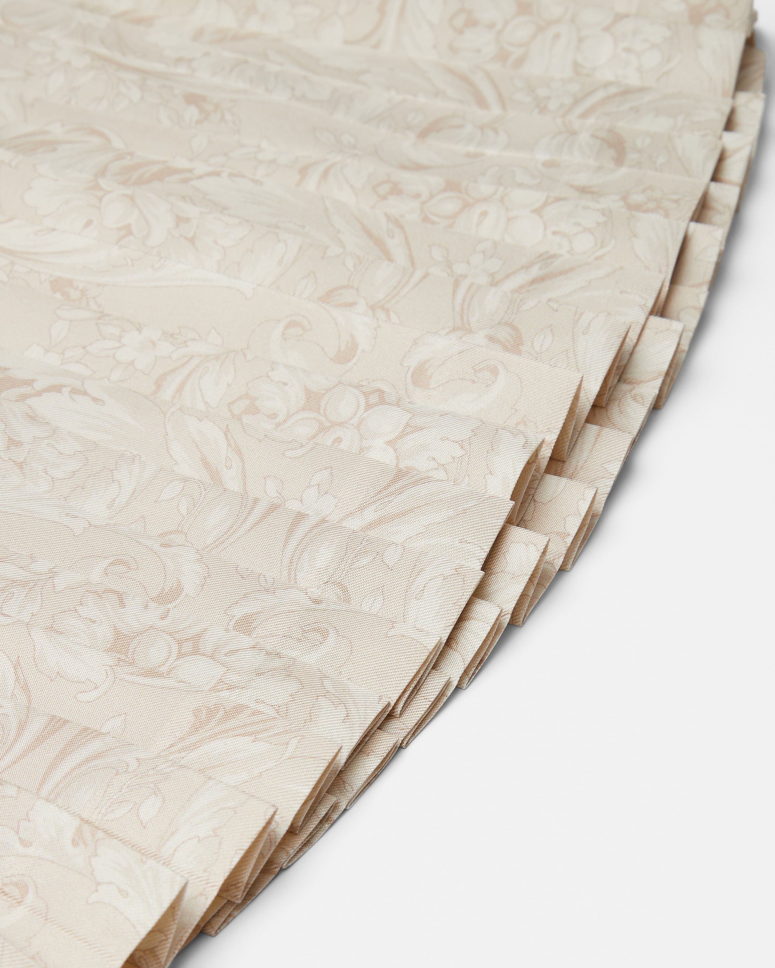 Kids Printed Twill Pleated Skirt