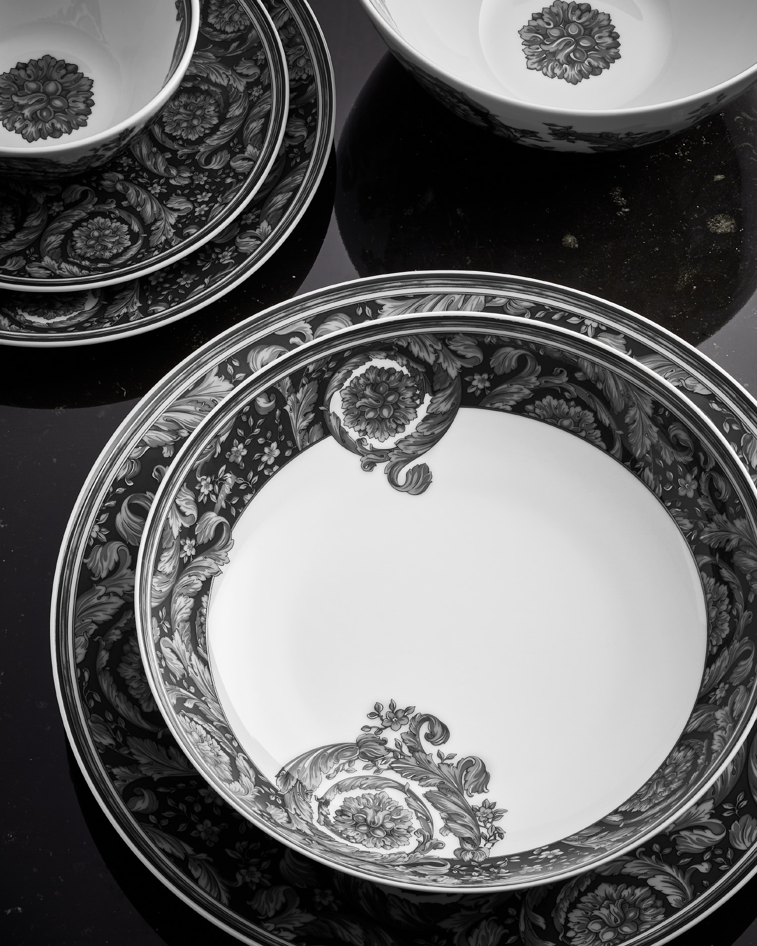 Versace Assiette Creuse Barocco Haze 21,5 Cm