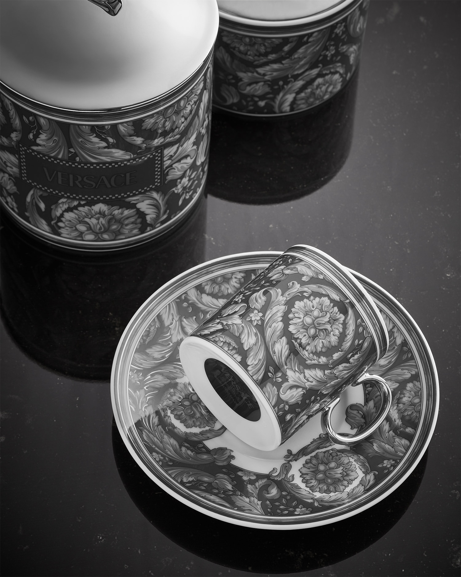 Versace Barocco Haze Espresso Set