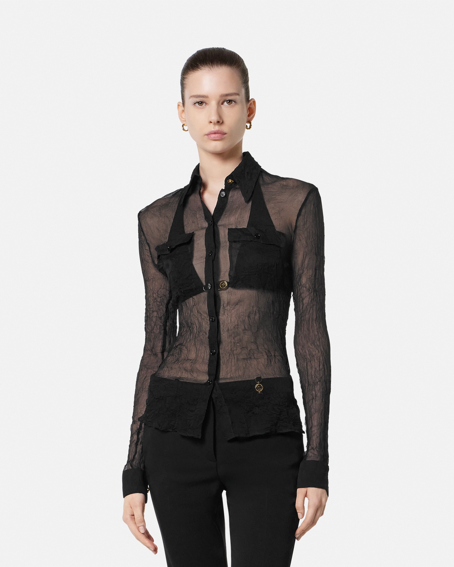 Silk Crêpe Shirt