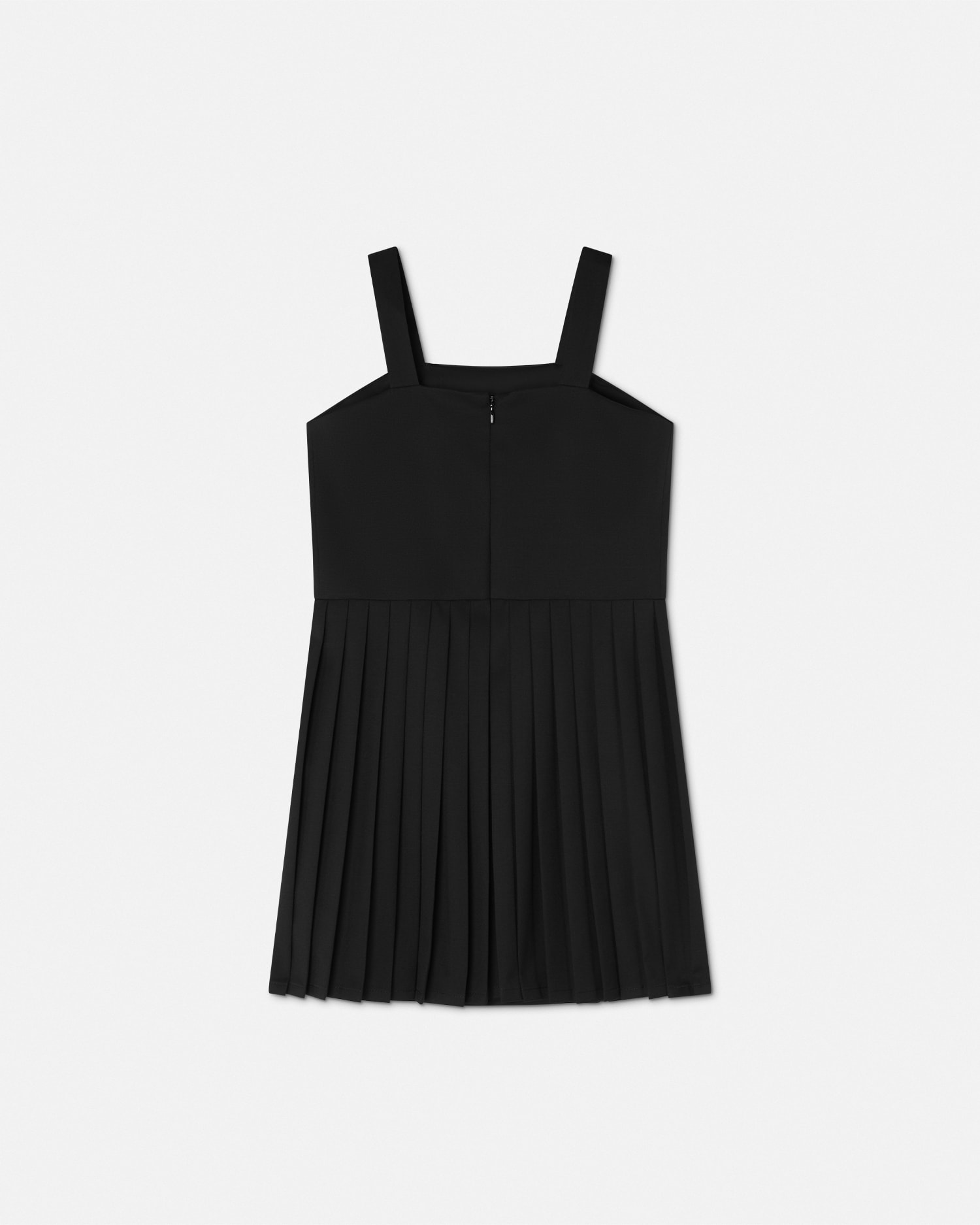 Wool-Blend Pleated Kids Dress