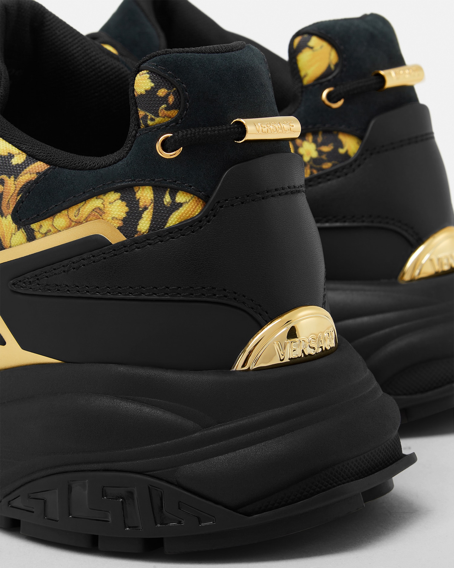 Versace Mercury M_VS_04 Printed Leather Sneakers