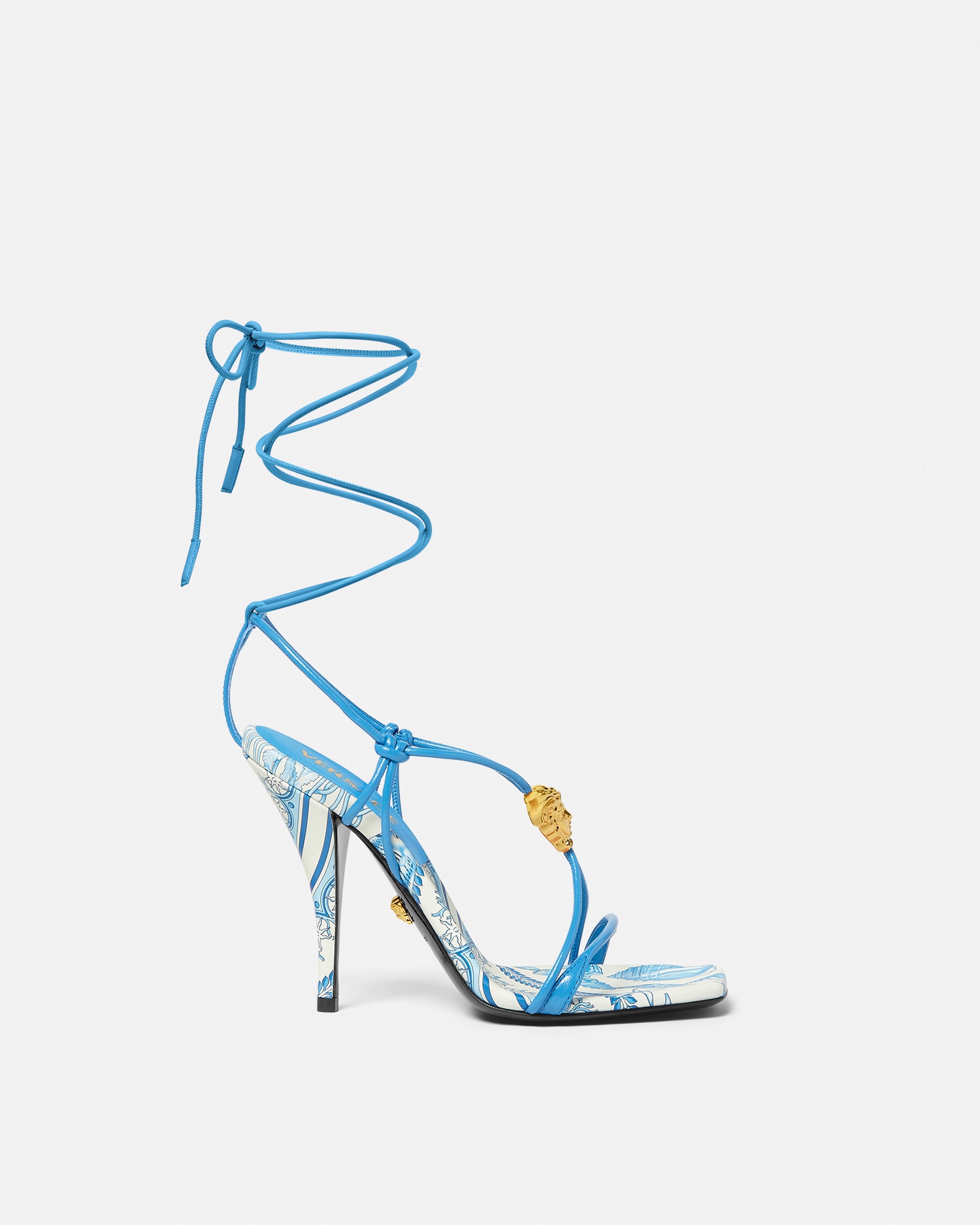 Versace Underwater Barocco La Medusa Sandales 115 Mm