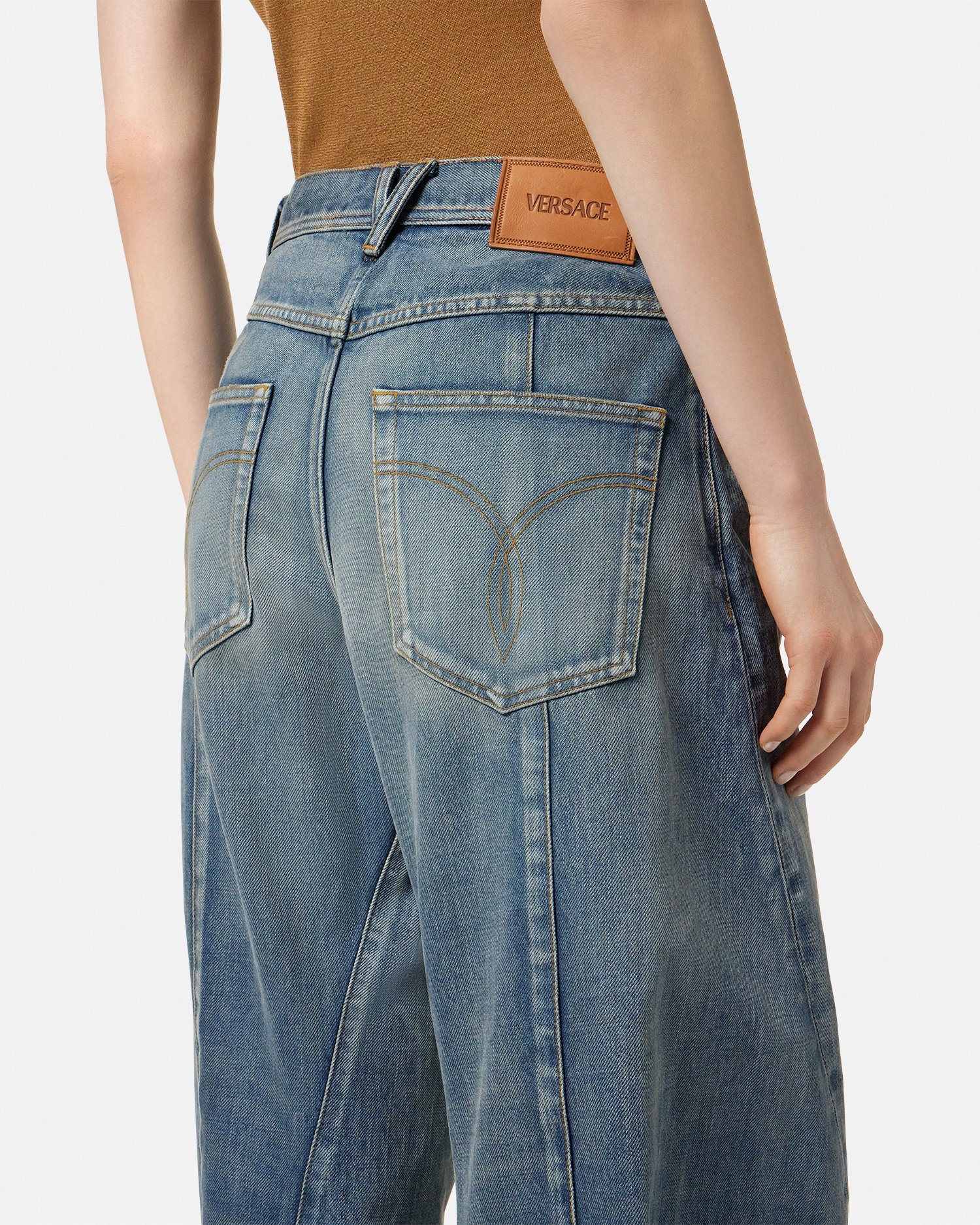 Made Japan Baggy Twisted Jeans