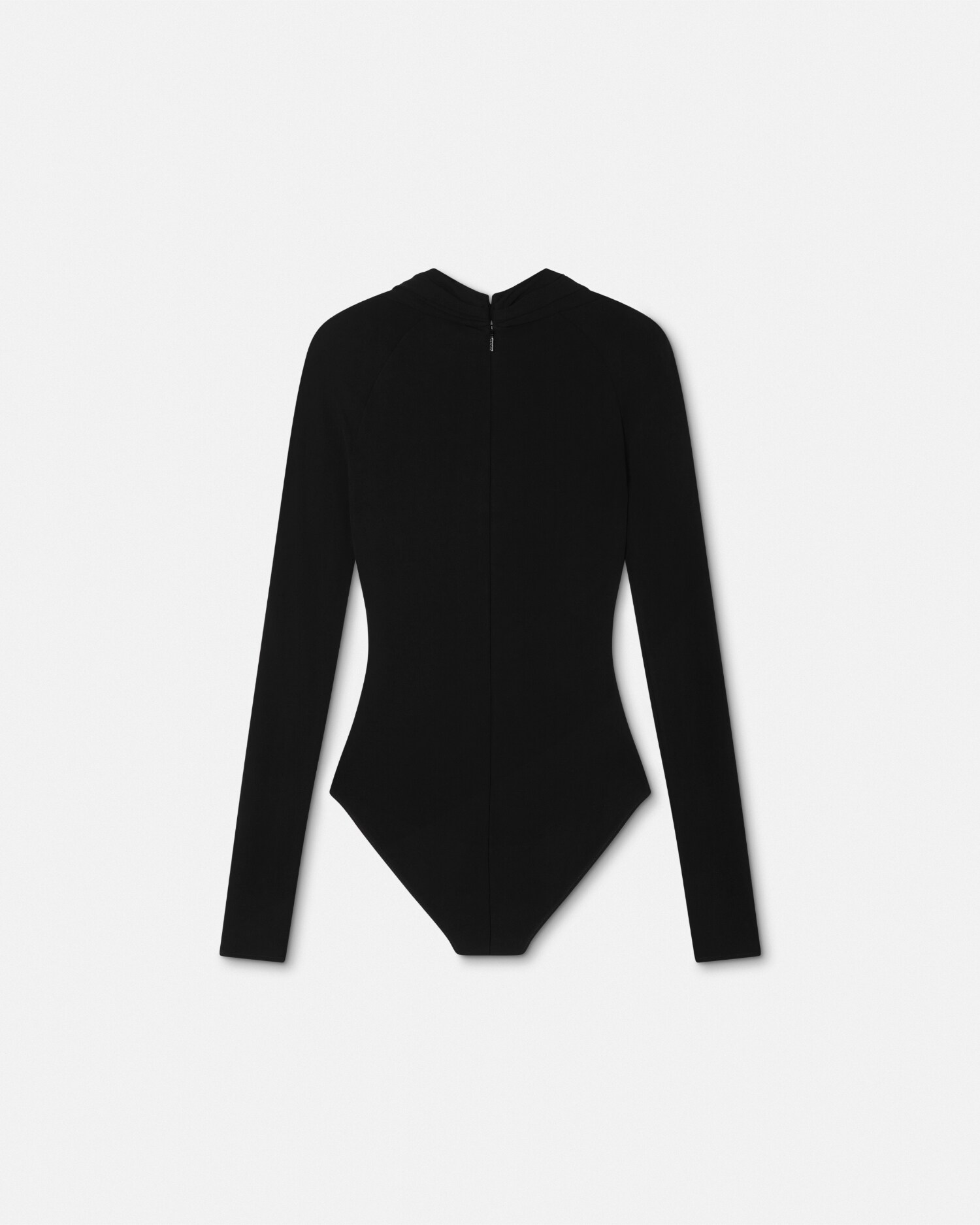 Safety Pin Draped Fitted Bodysuit