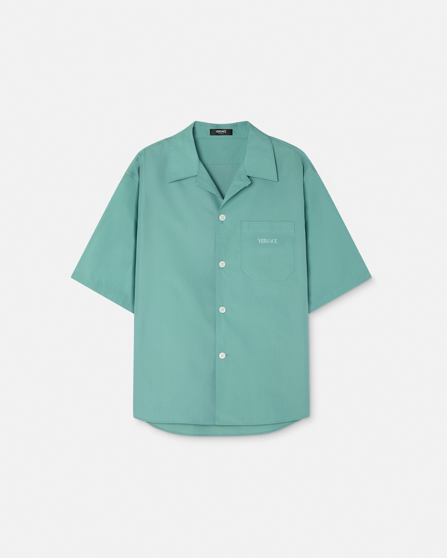 Versace Coral Theatre Shirt In Multi
