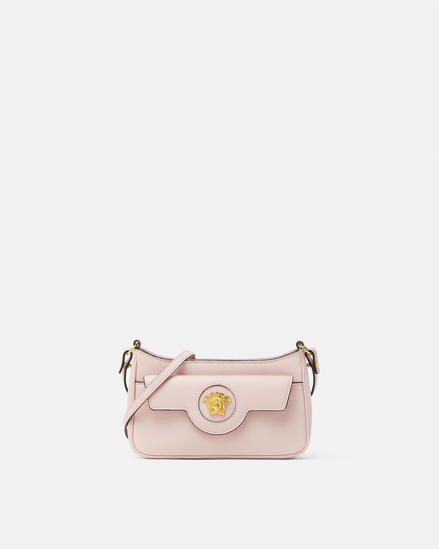 Versace Mini Sac La Medusa In Rose Clair