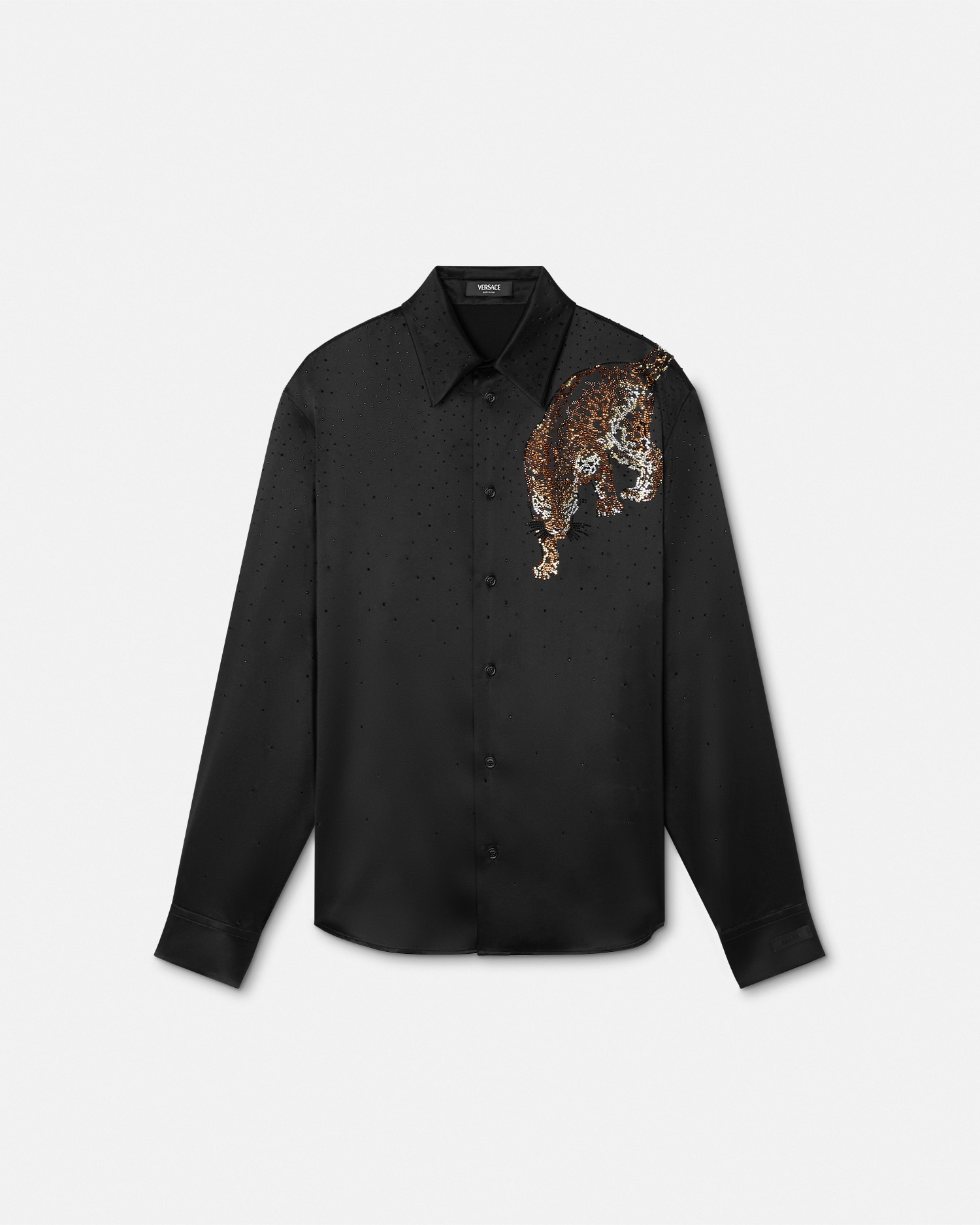 Crystal Versace Leopard Shirt