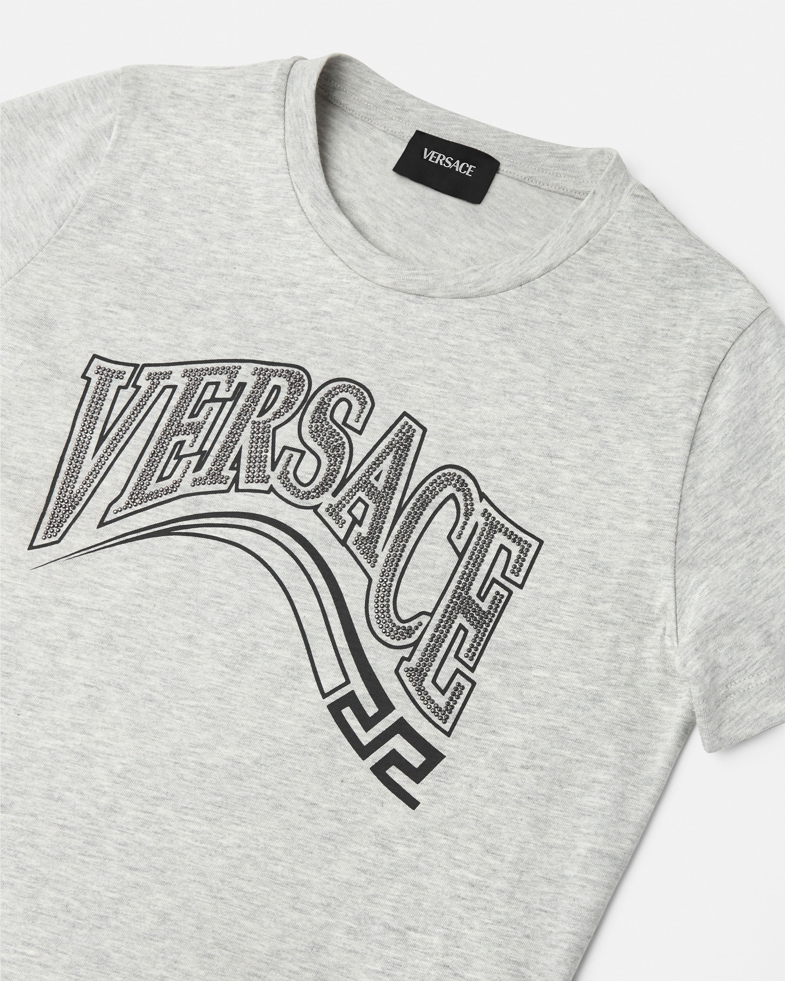 Kids Embellished Printed Cotton-Jersey T-Shirt