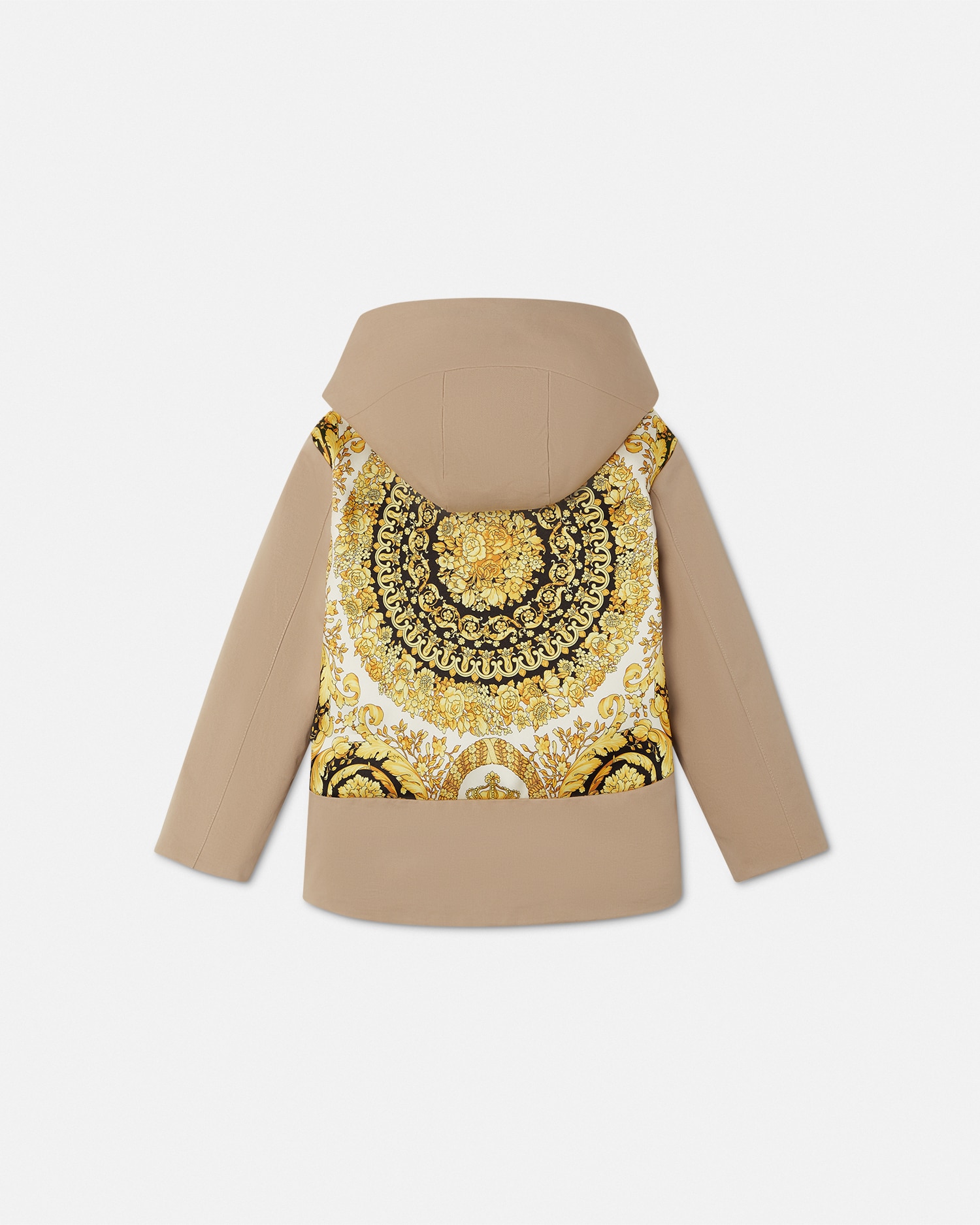 Embroidered Versace Milano Kids Parka