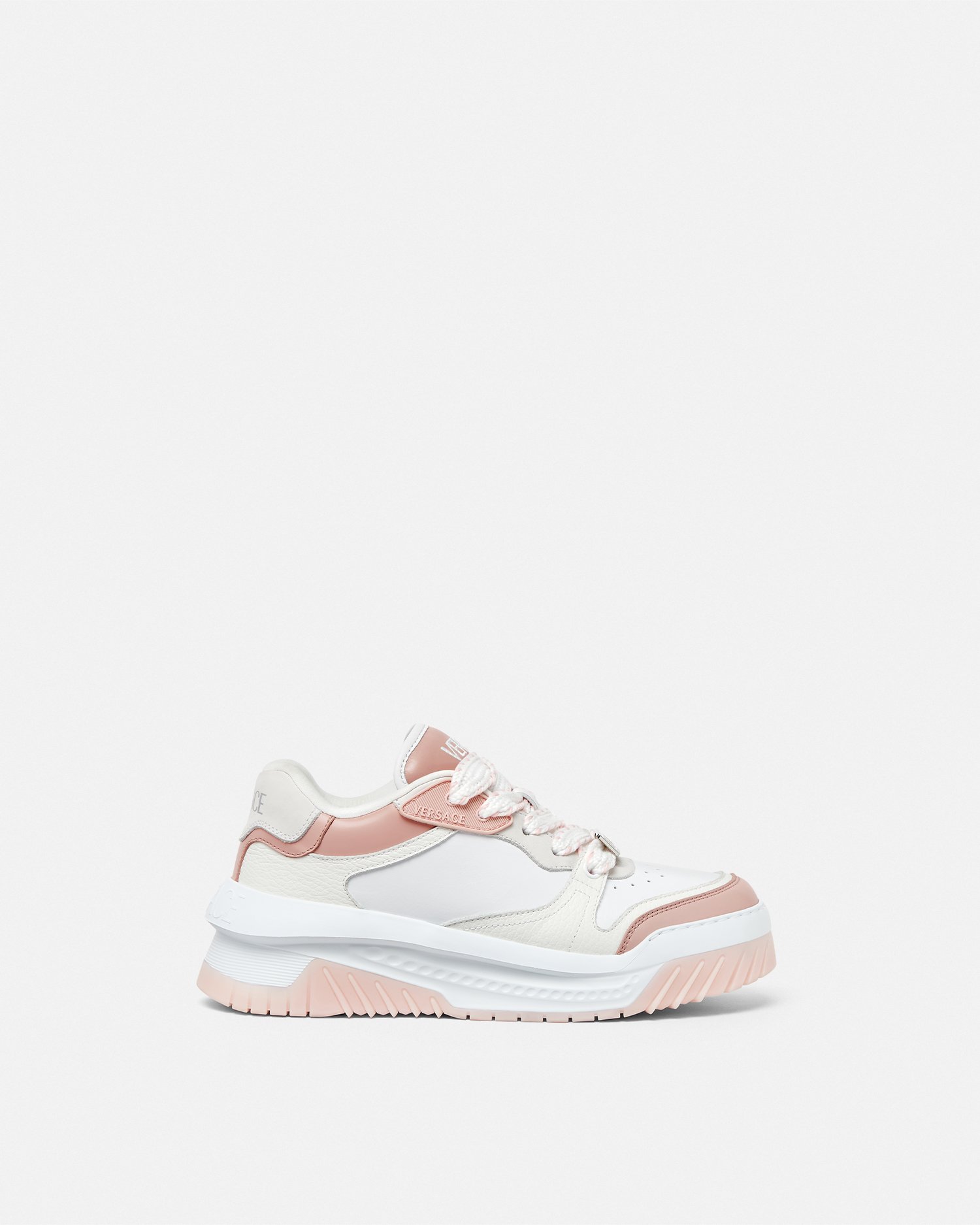 Versace Odissea Sneakers In Light Pink