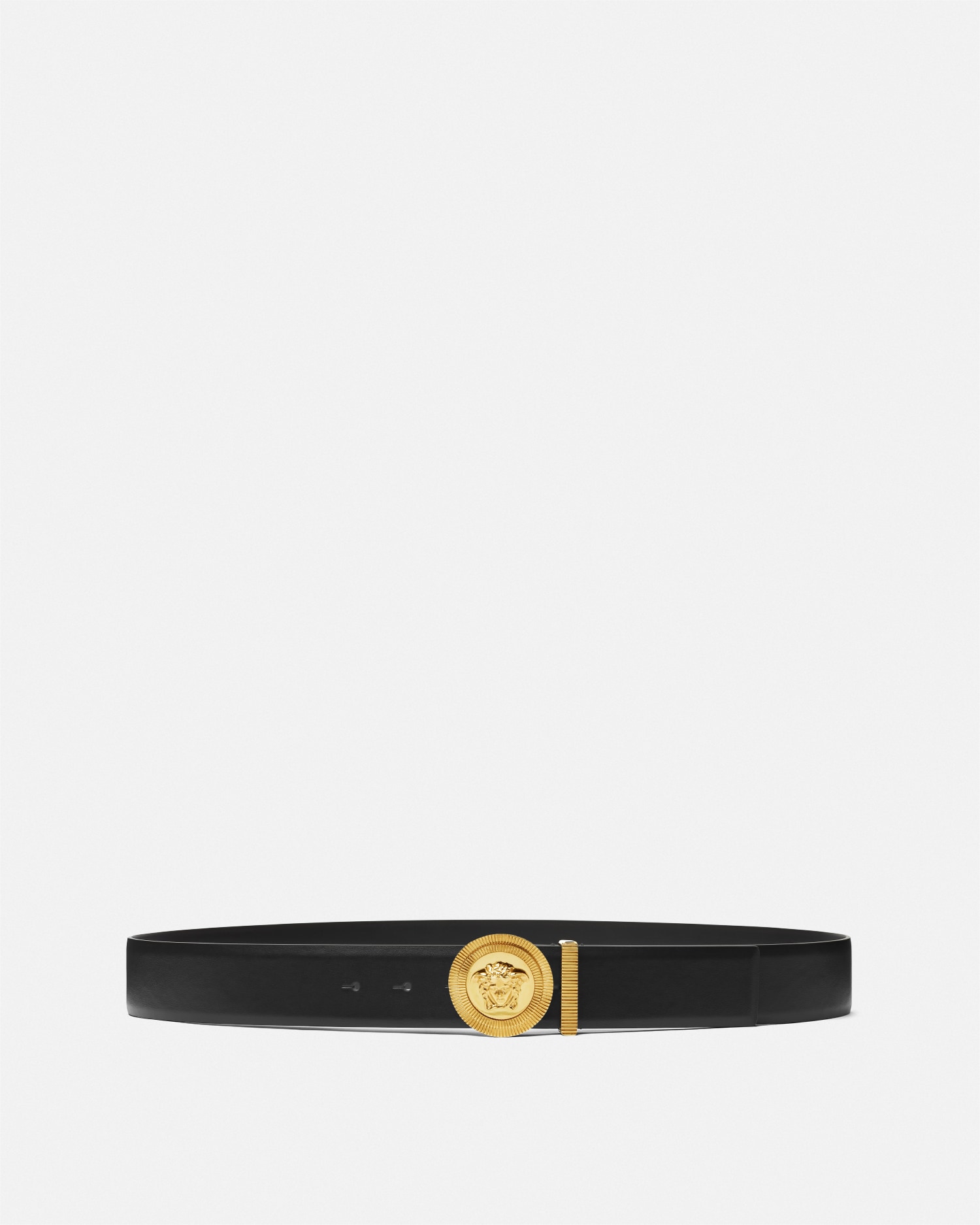Medusa Biggie Leather Belt 1.6"