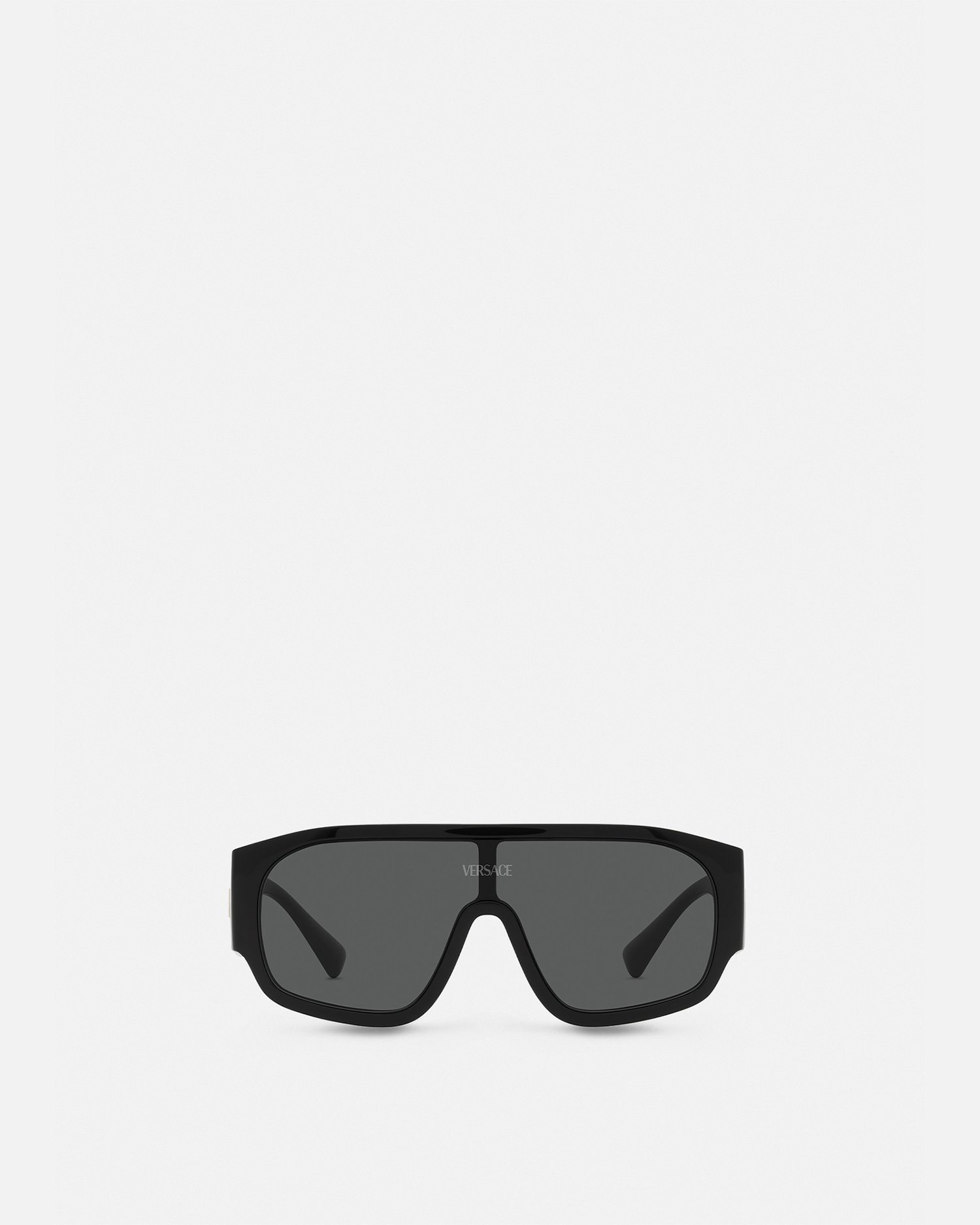 Versace Logo Aviator Sunglasses In Onul