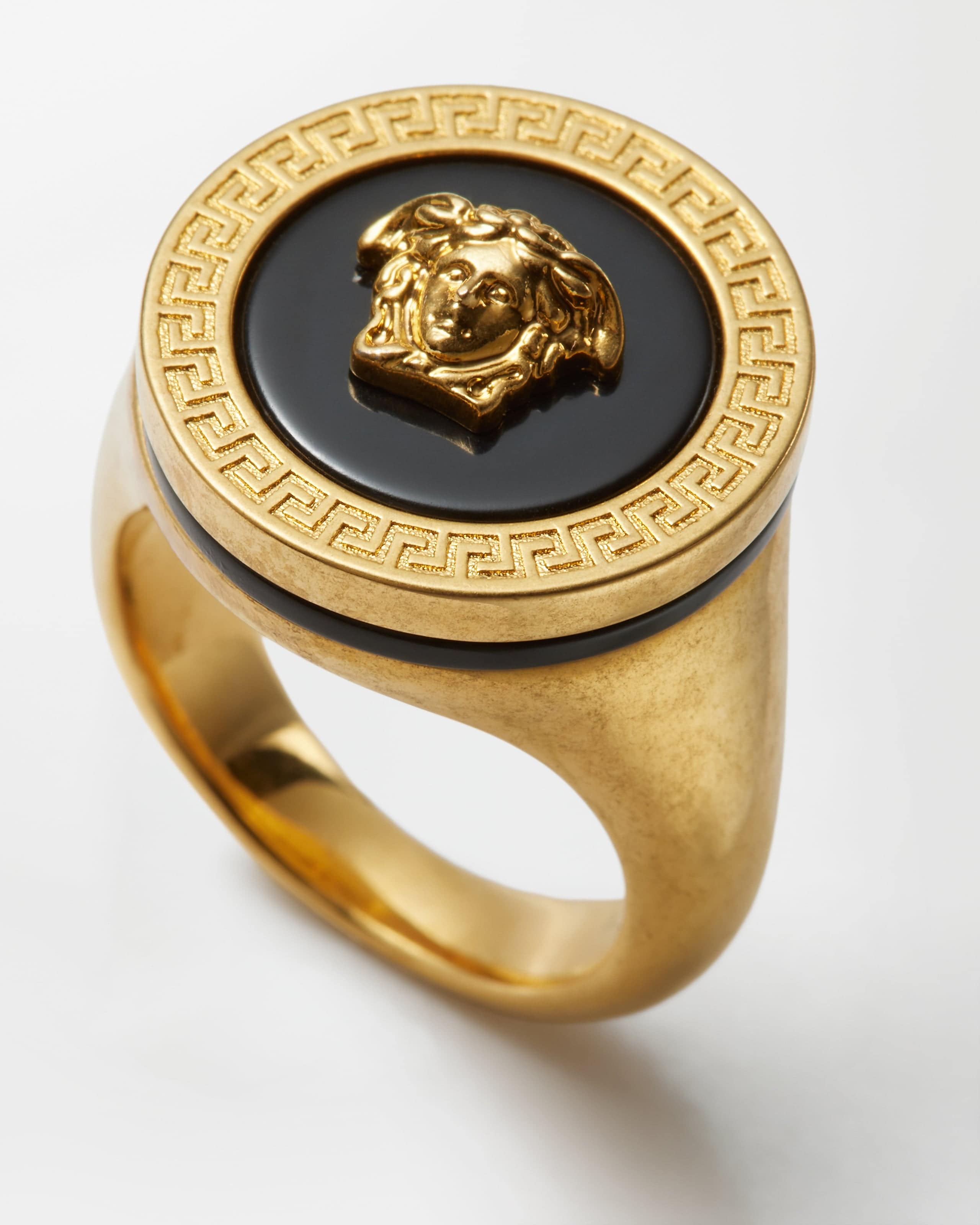 Medusa Ring Silver | VERSACE US