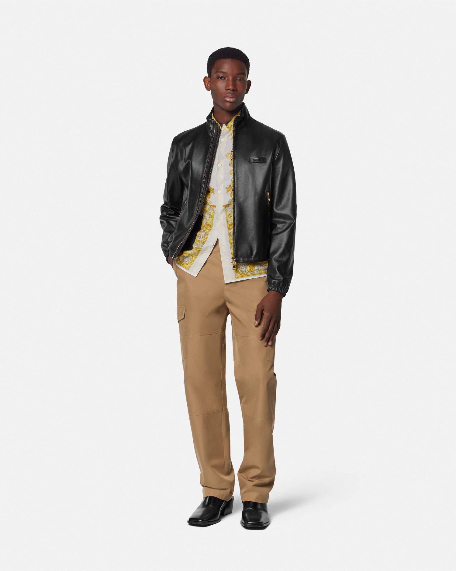 Gabardine Cargo Pants