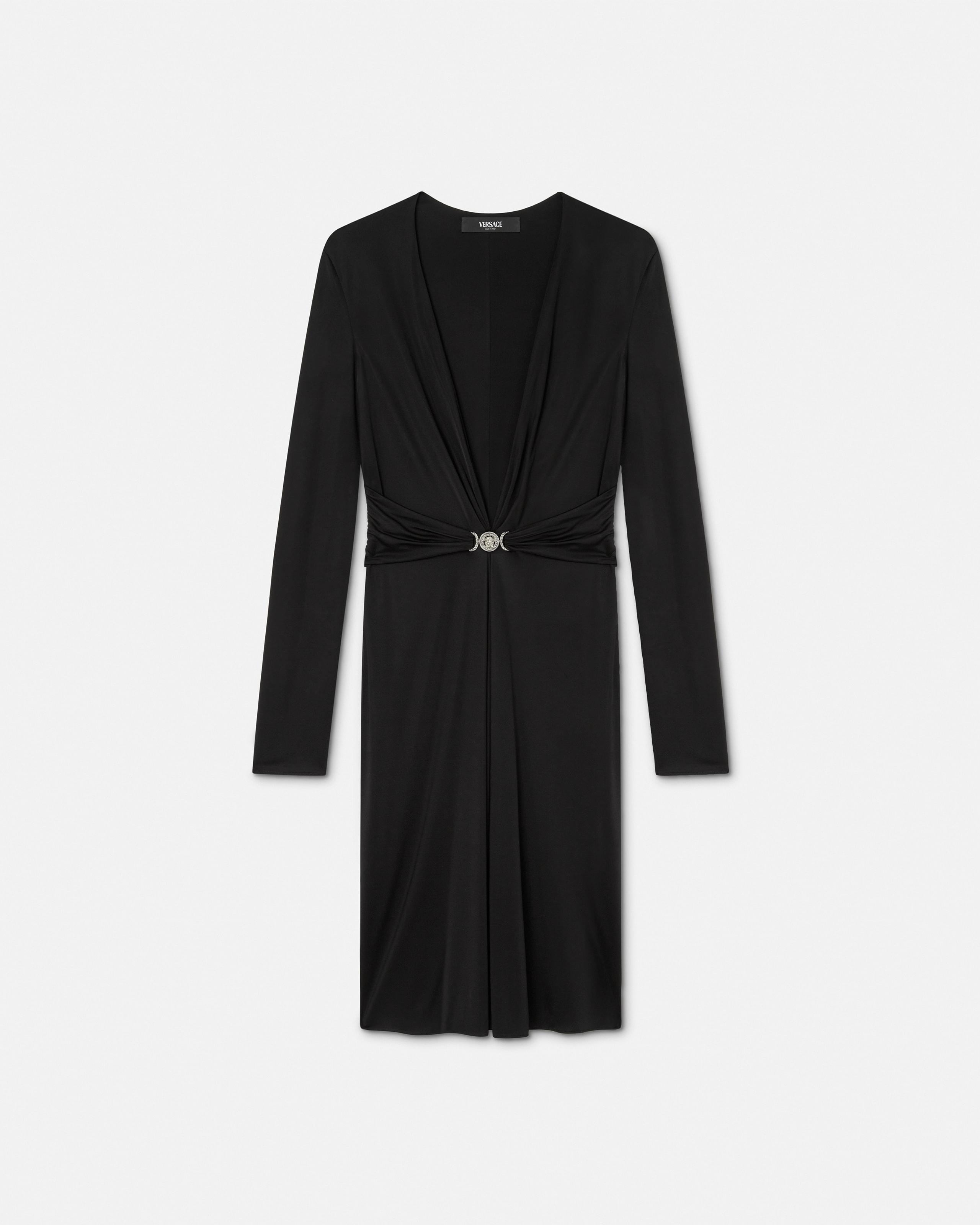 Viscose-Jersey Midi Dress