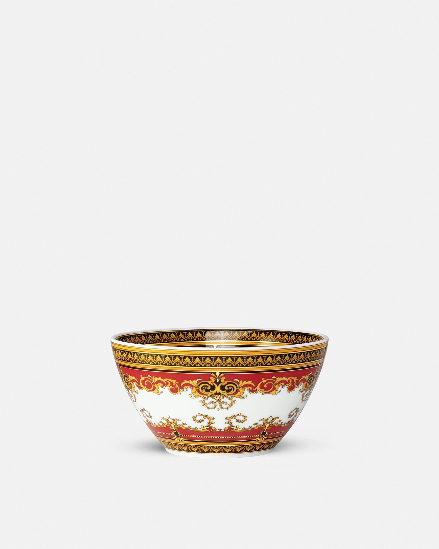 Versace Medusa Red Bowl 12 Cm In Print