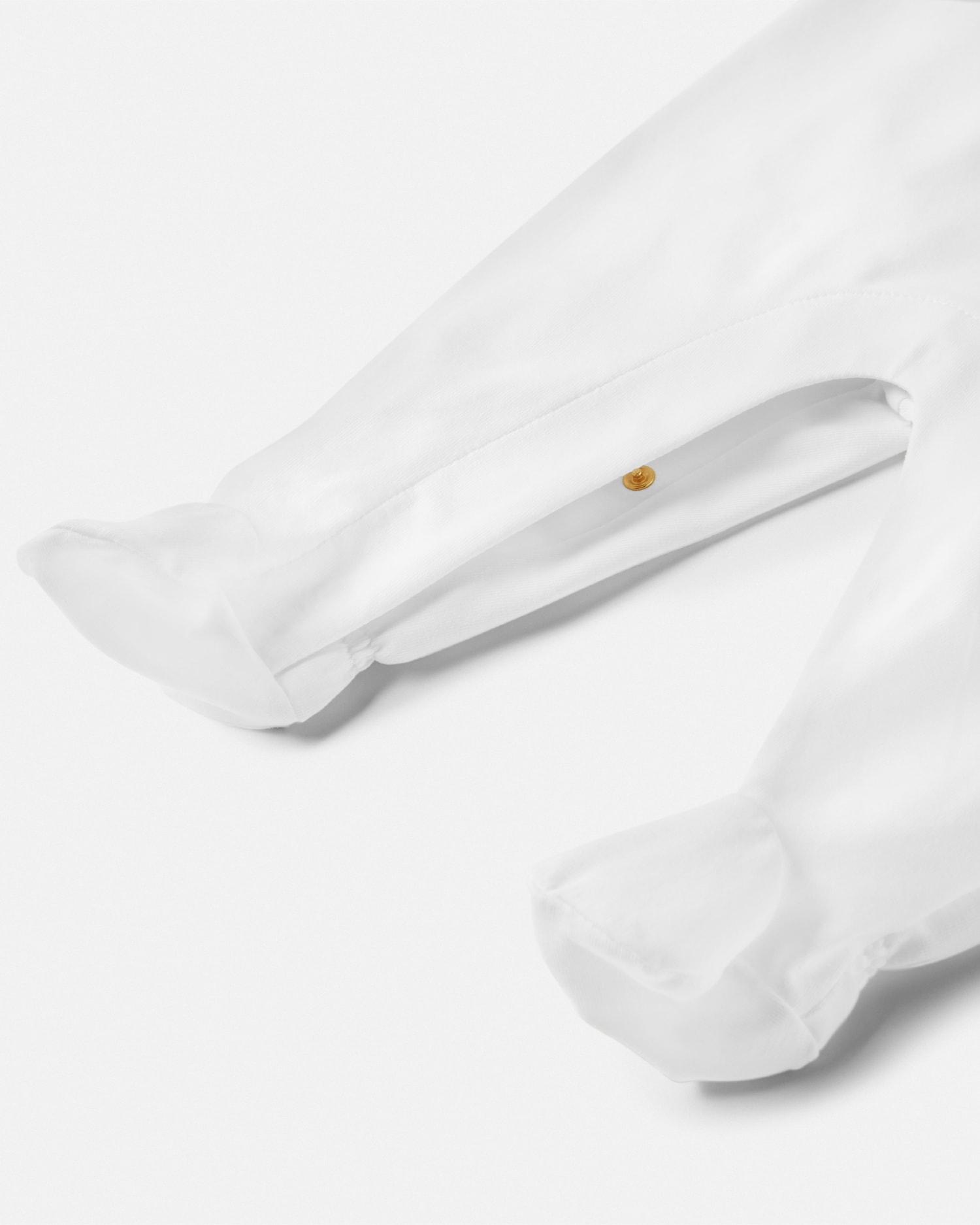 Safety Pin Logo Baby Sleepsuit