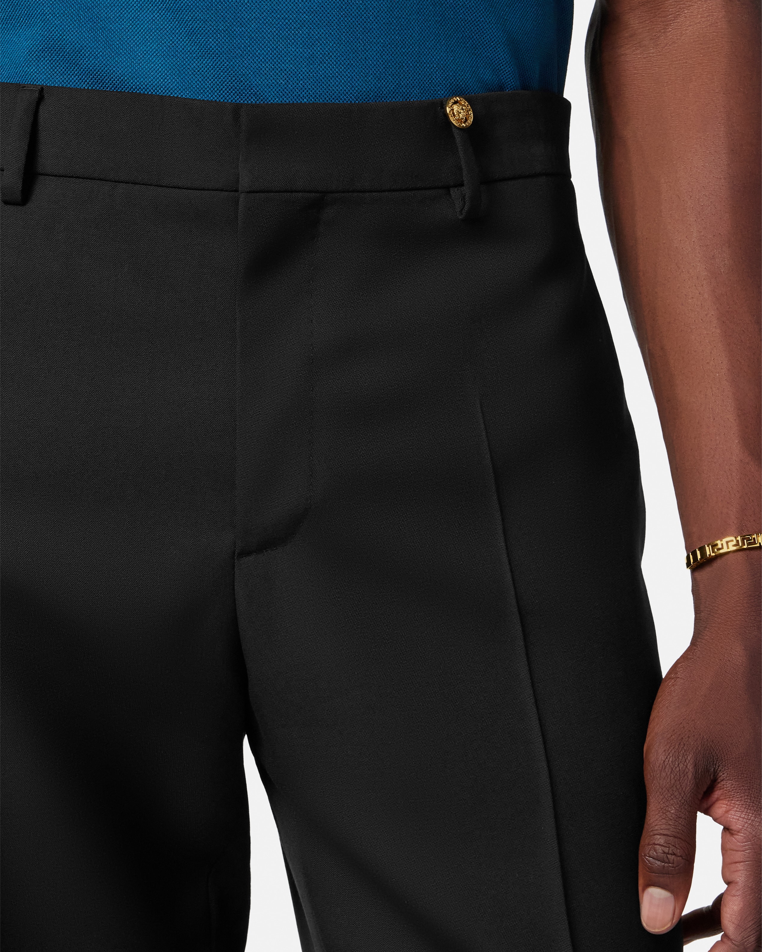 Wool Slim Formal Pants