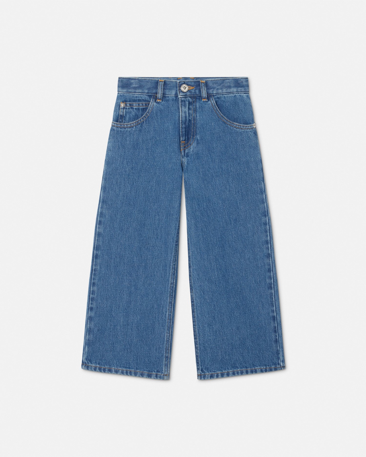 Versace Kids Jeans In Blue