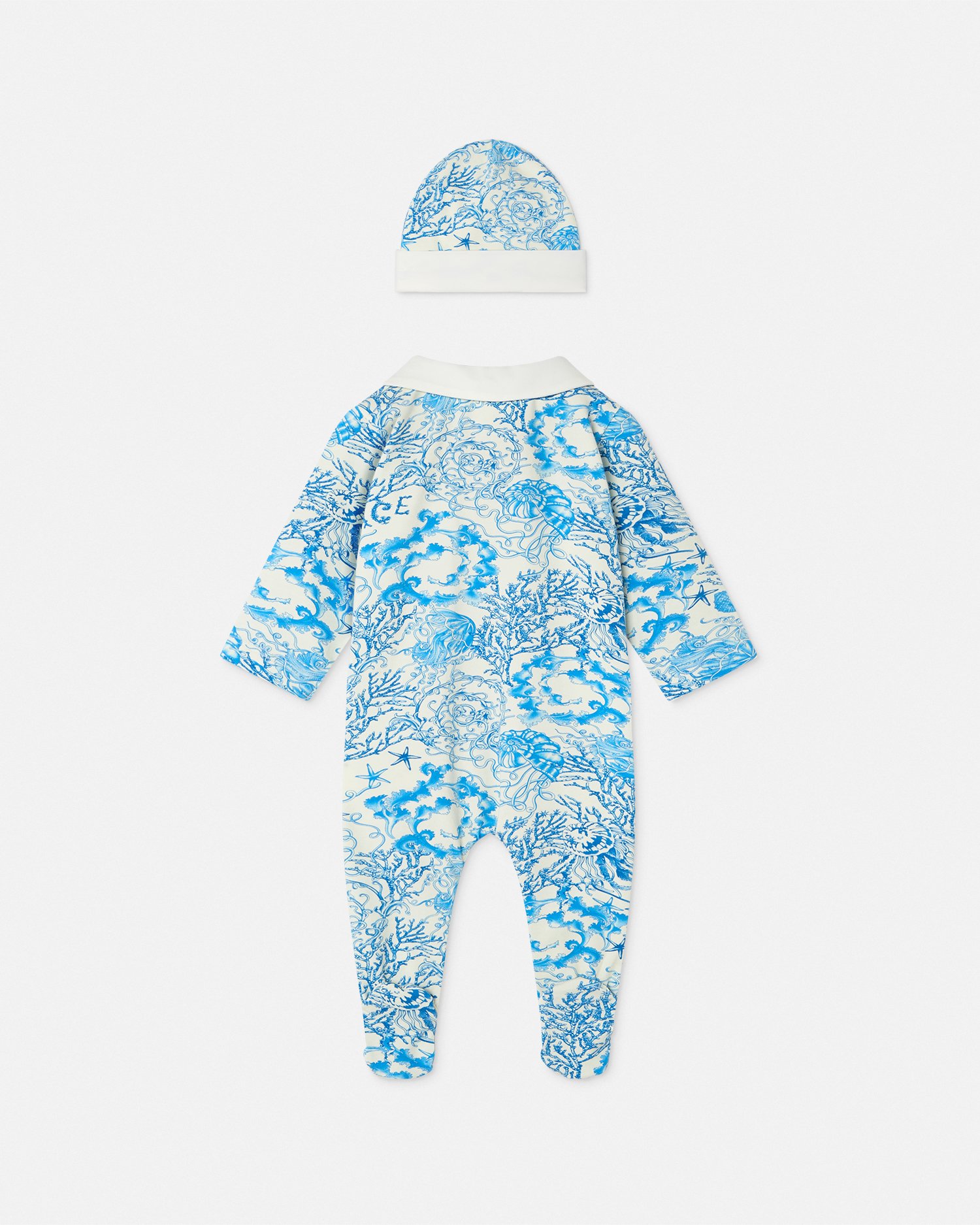 Underwater Barocco Baby Sleepsuit Set