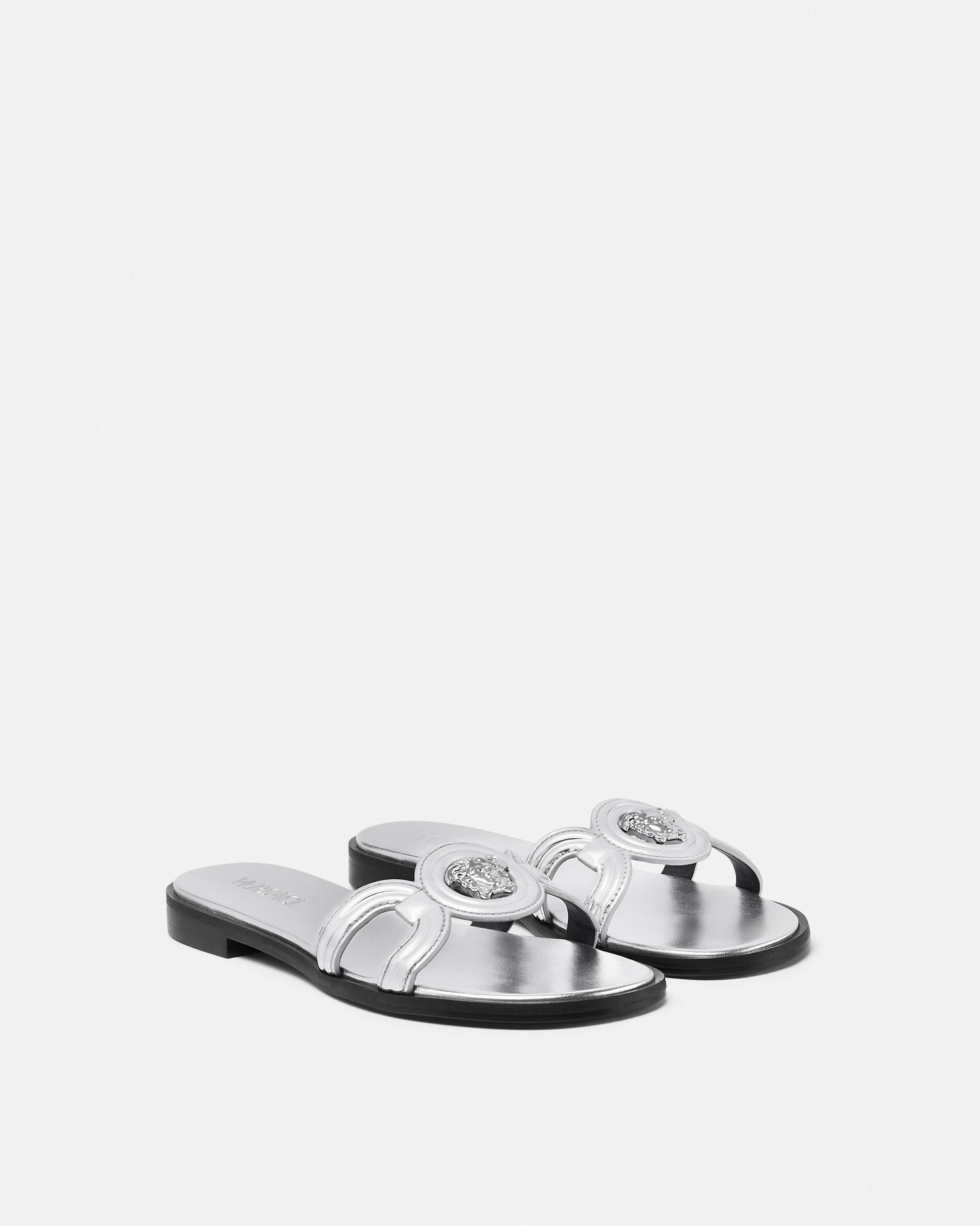 Medusa '95 Metallic Flat Sandals