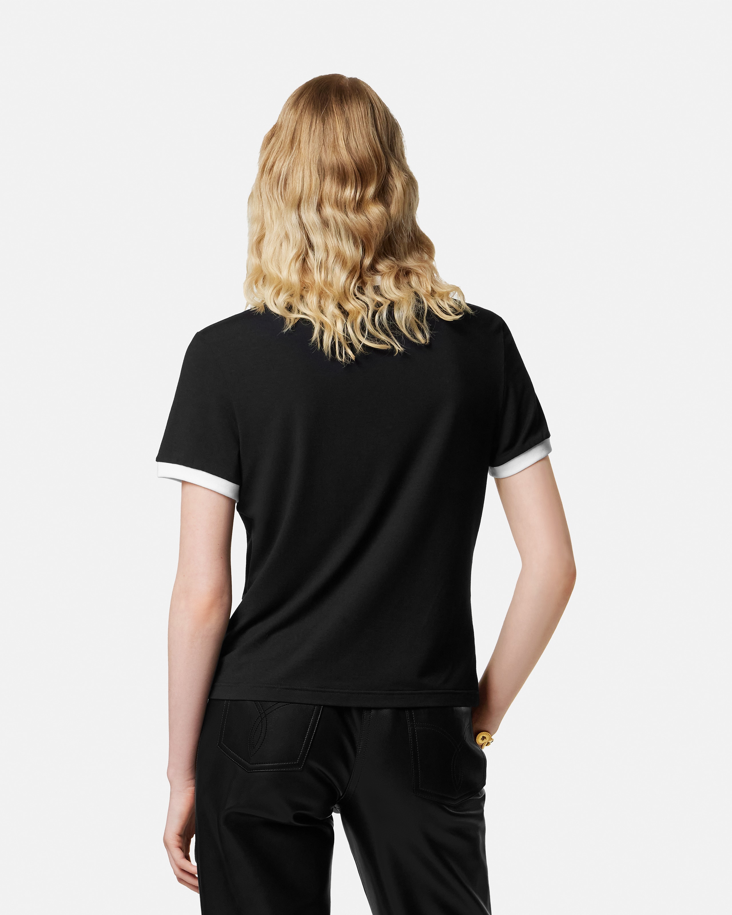 Stretch Viscose-Jersey T-Shirt