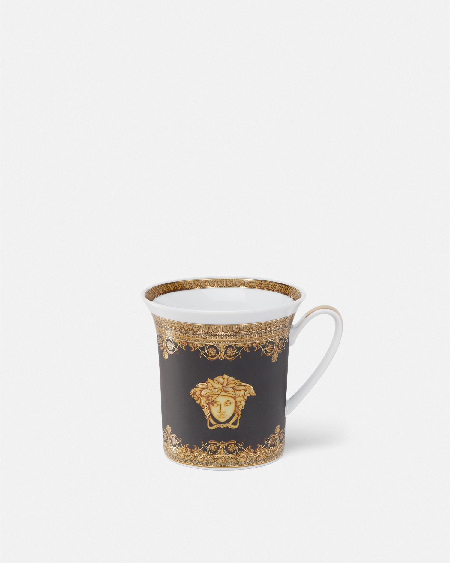 Versace Porcellane E Cristalli Mug I ♡ Baroque In Black