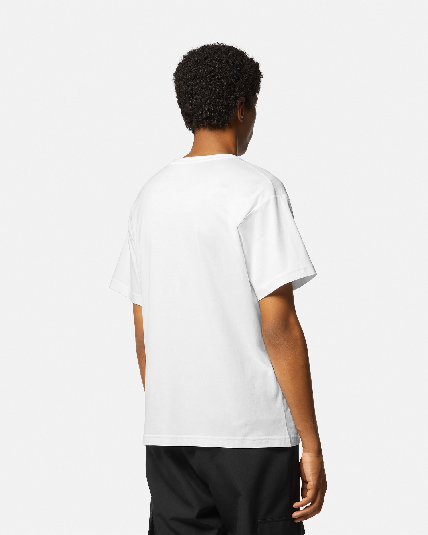 Versace Jeans Couture Logo T Shirt White | Mainline Menswear