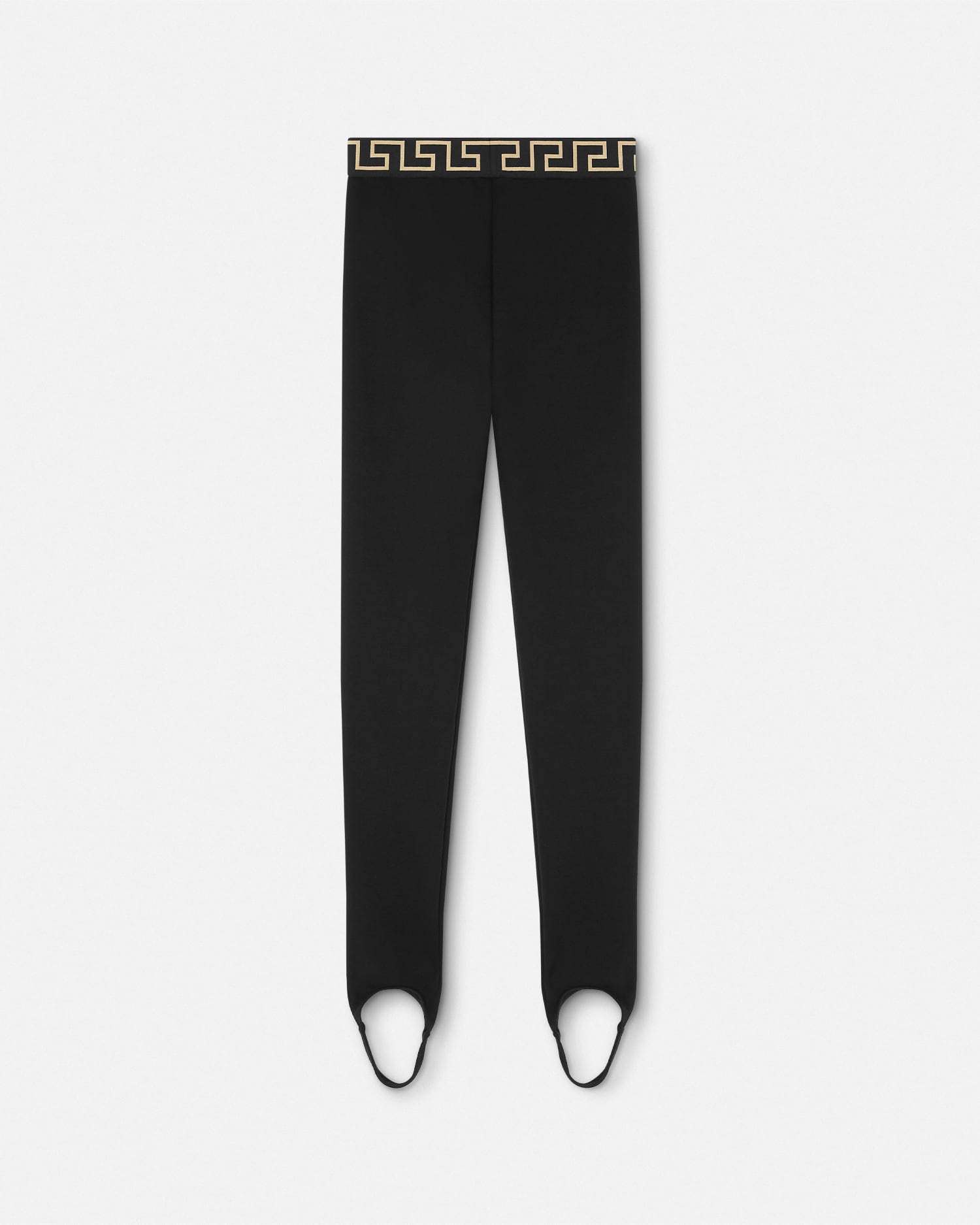 Greca Border Gym Stirrup Leggings