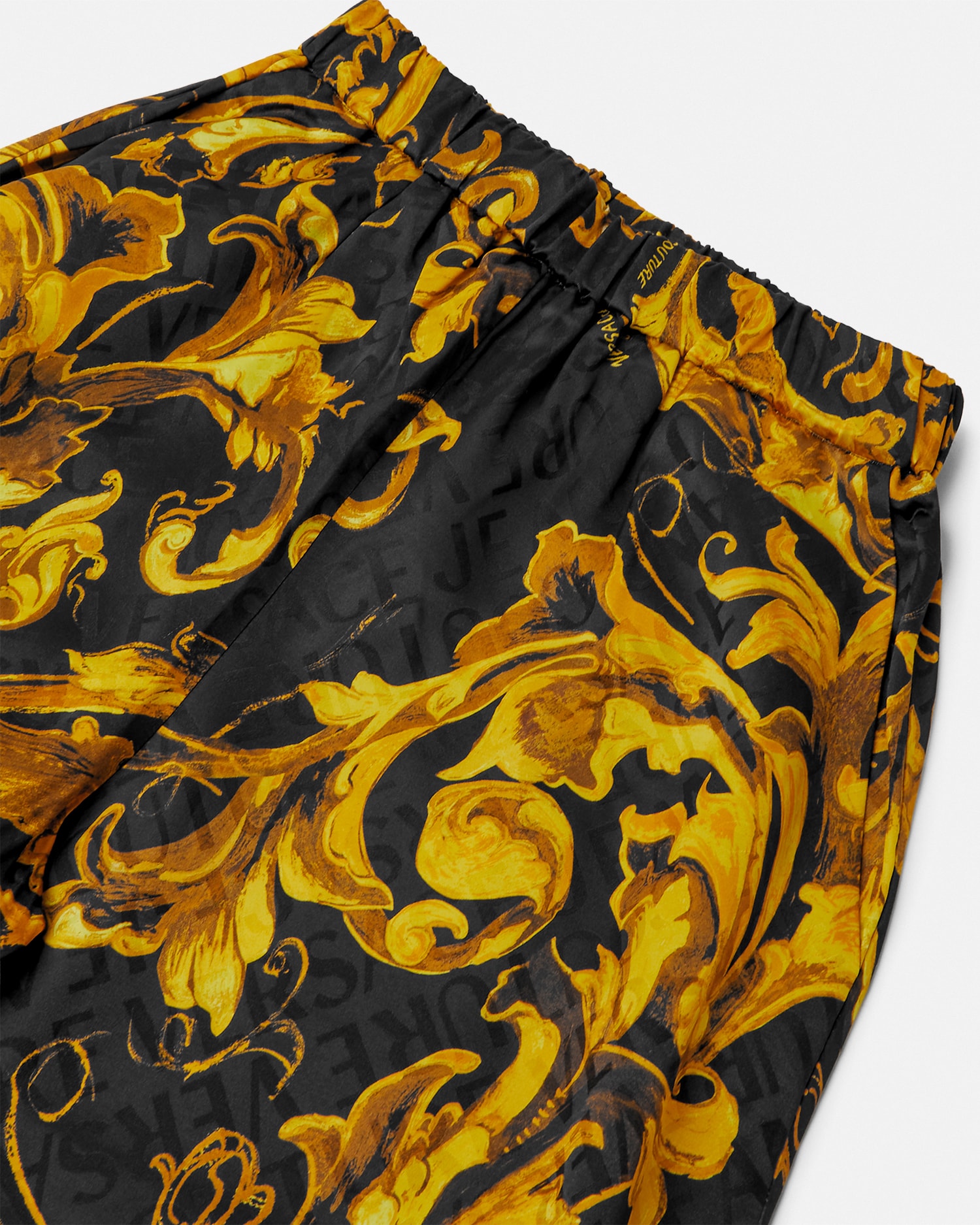 Porcelain Barocco Logomania Pants