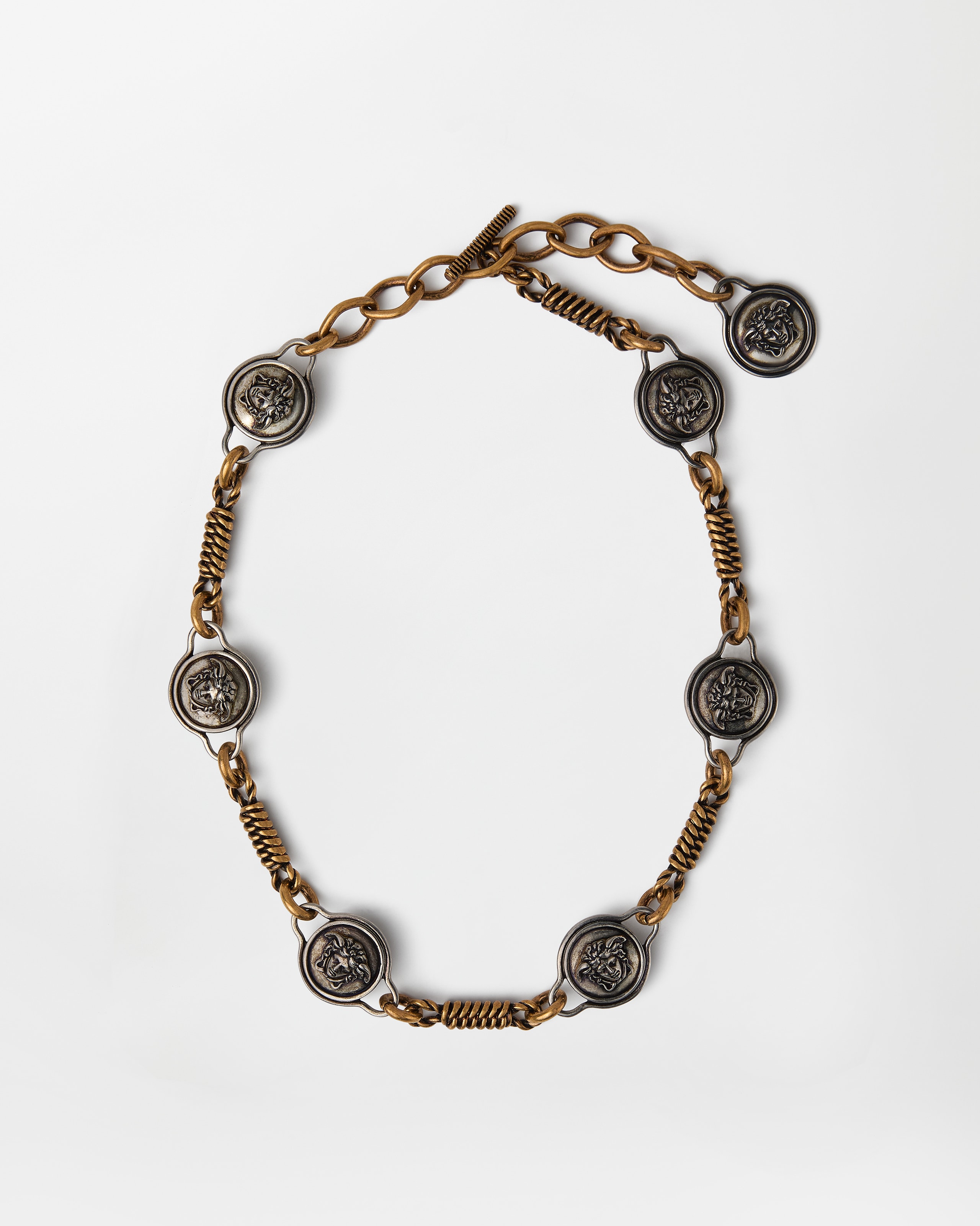 Versace Novantatré Necklace In Gold