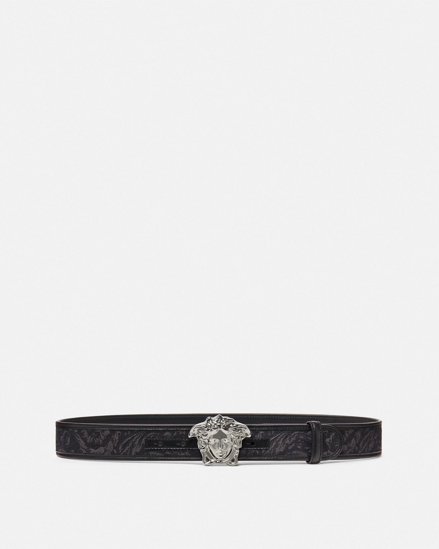 La Medusa Jacquard Canvas Belt 4 cm