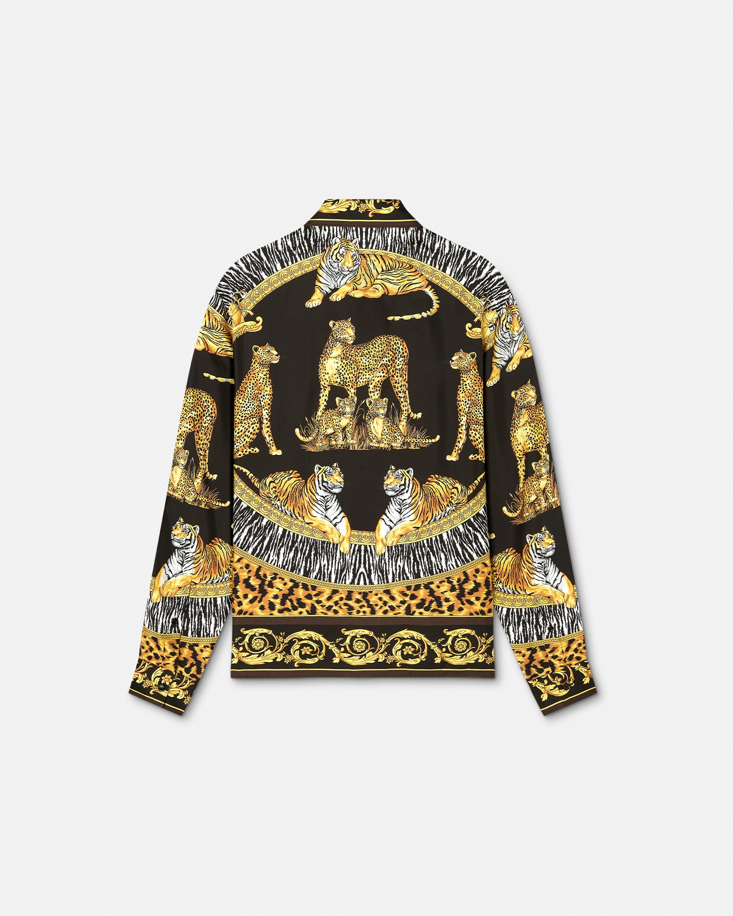 Wild Cats Silk Shirt