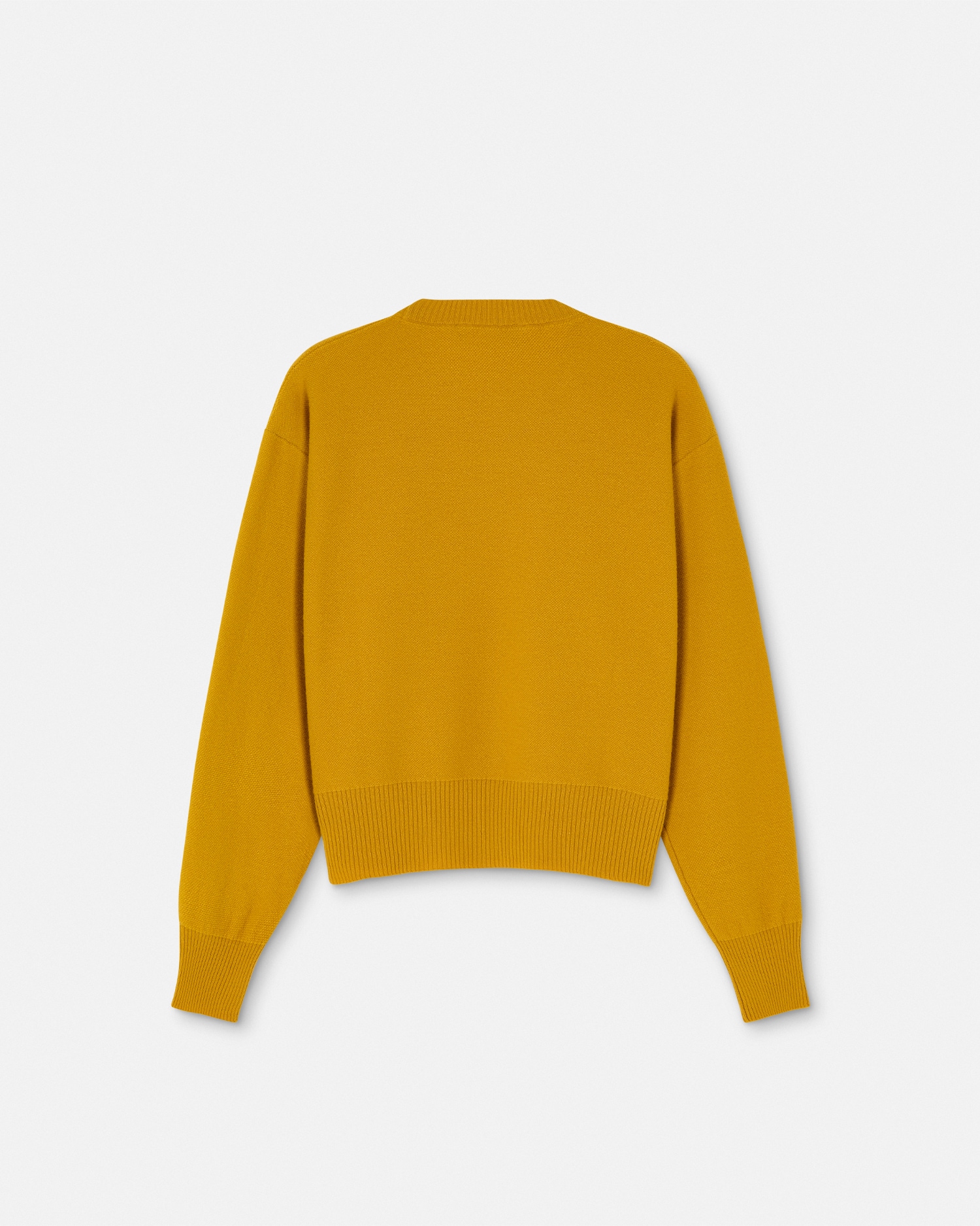 Cashmere-Blend Medusa Knit Sweater