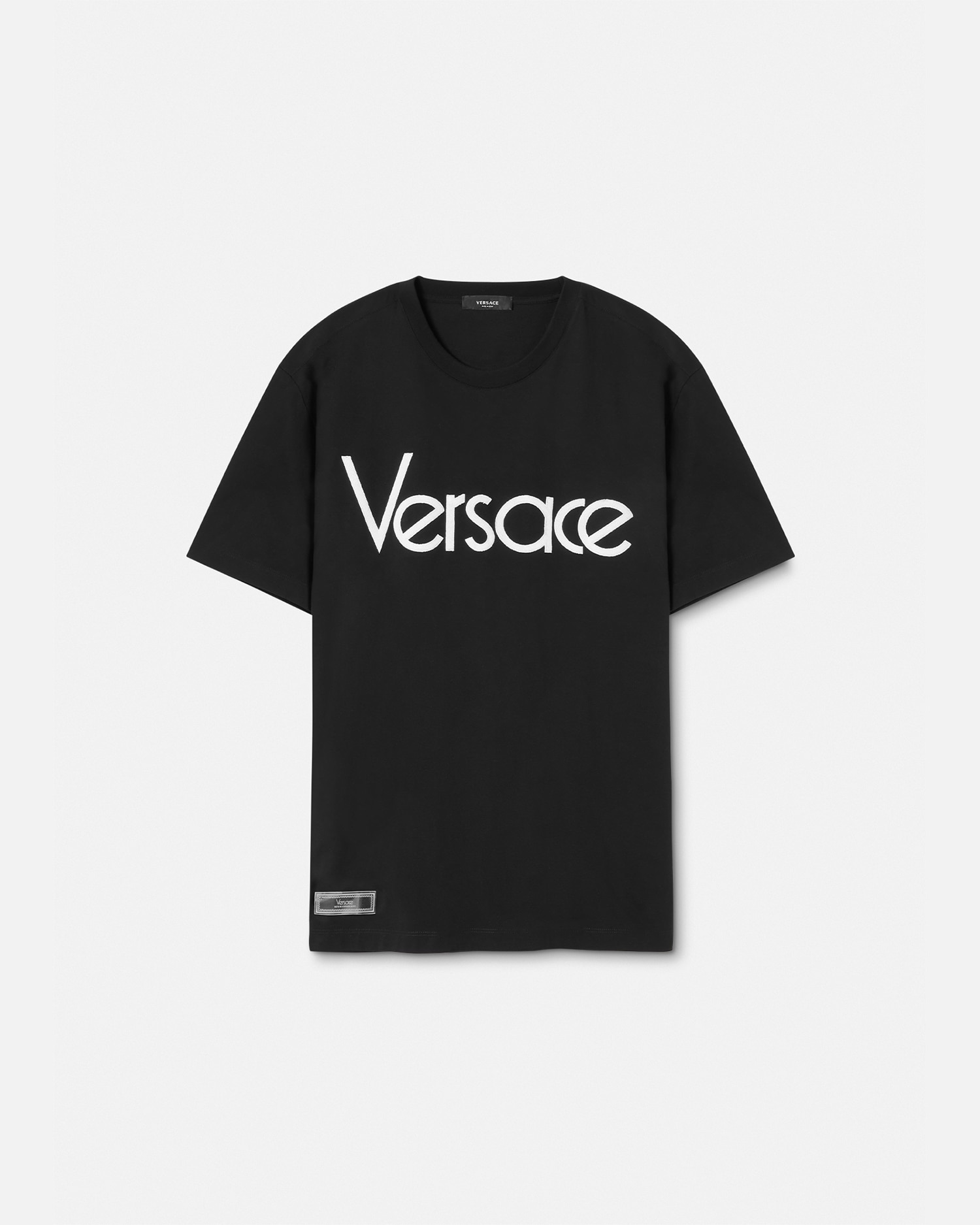 Versace Abbigliamento 1978 Re-edition Logo T-shirt In Black