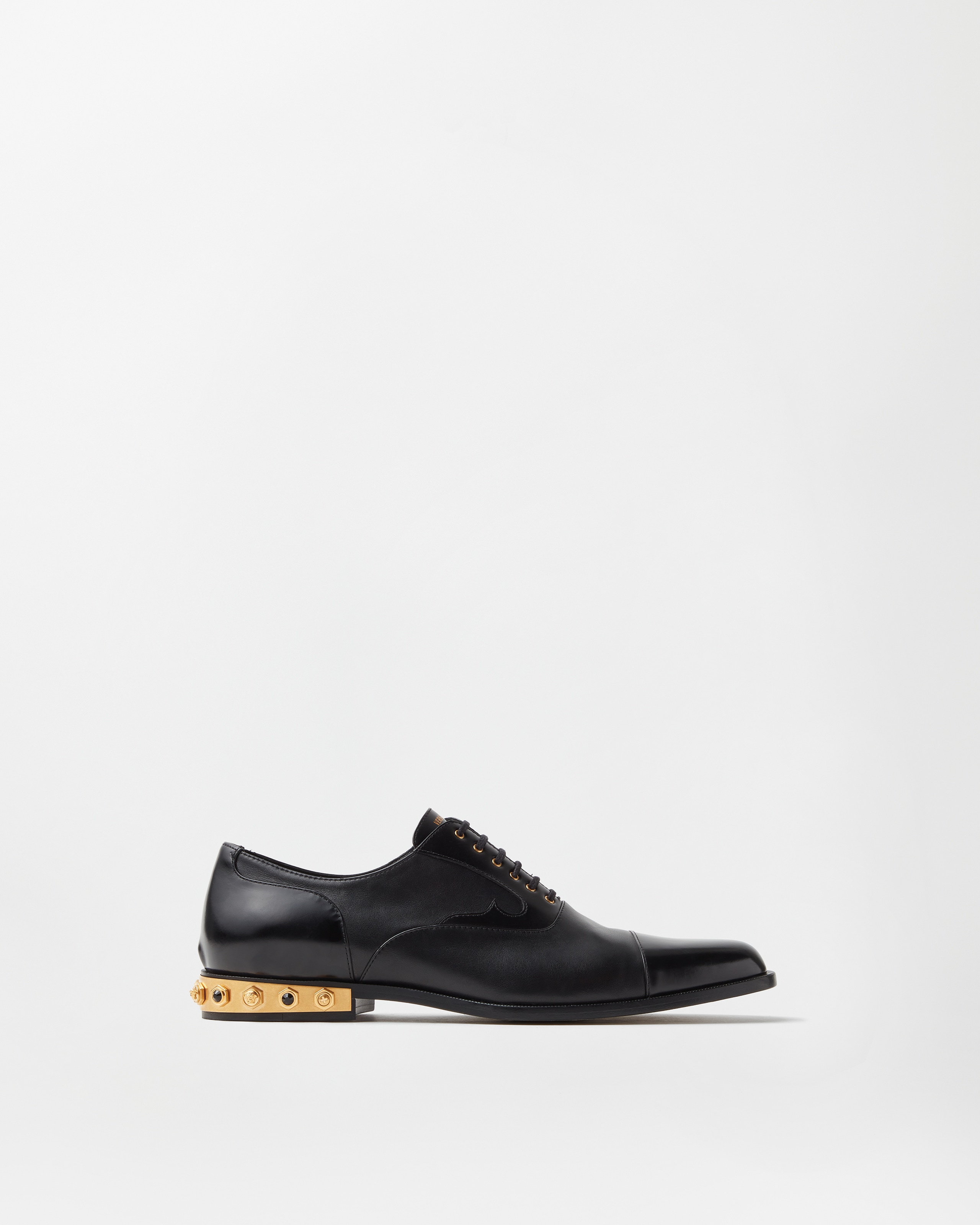 靴 VERSACE Medusa Suede Derby Shoes 90s Y2K 靴 VERSACE Medusa