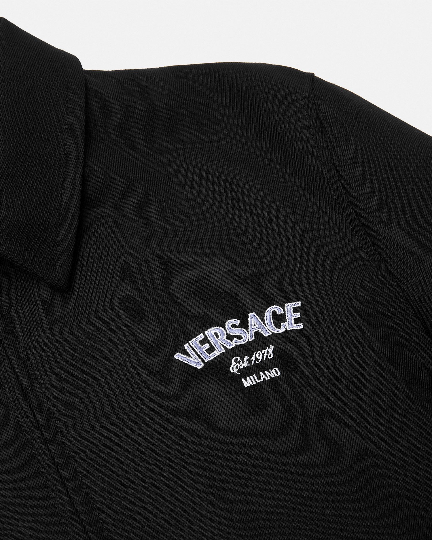 Versace Medusa Gallery Blouson Jacket | Black | FARFETCH