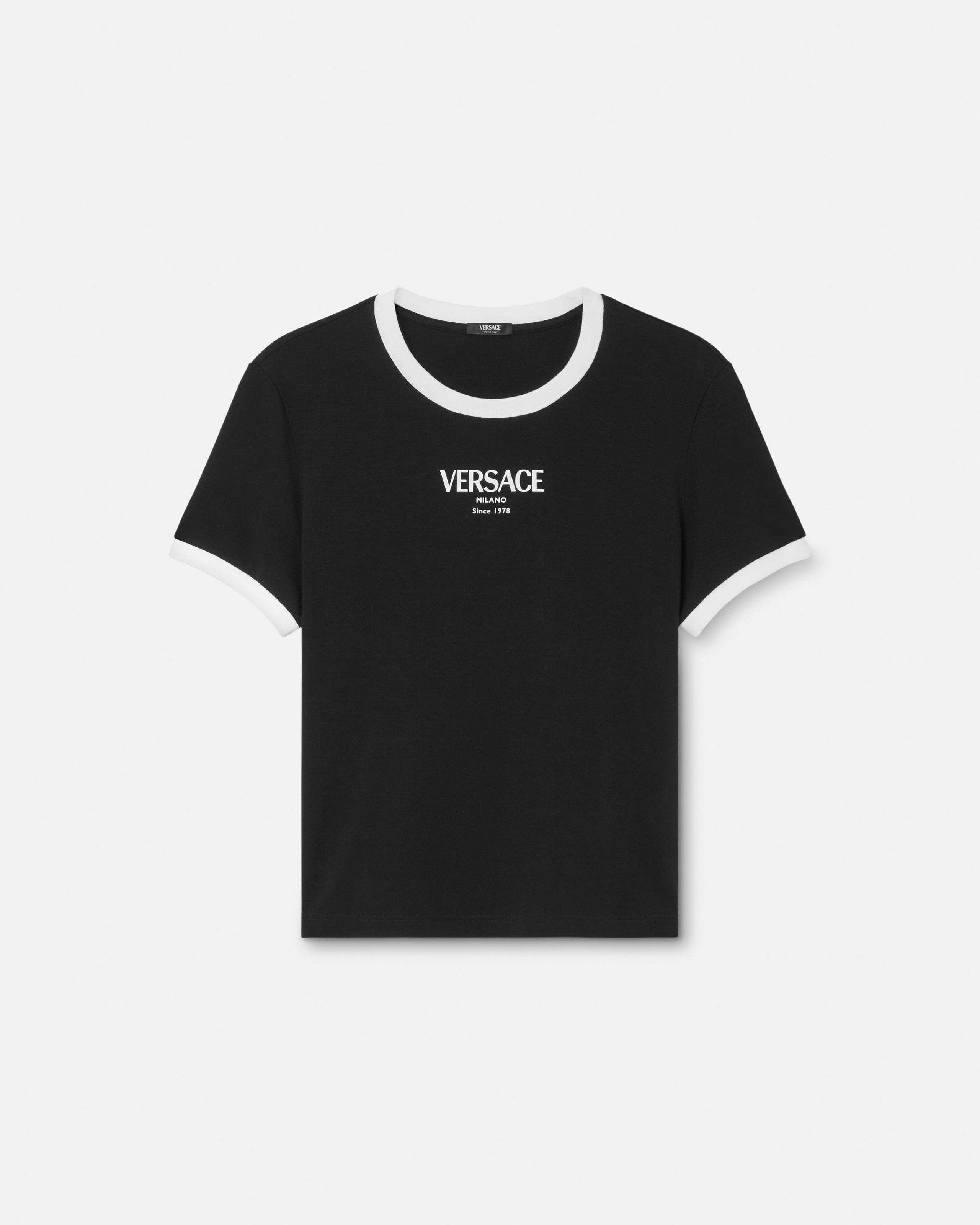 Stretch Viscose-Jersey T-Shirt